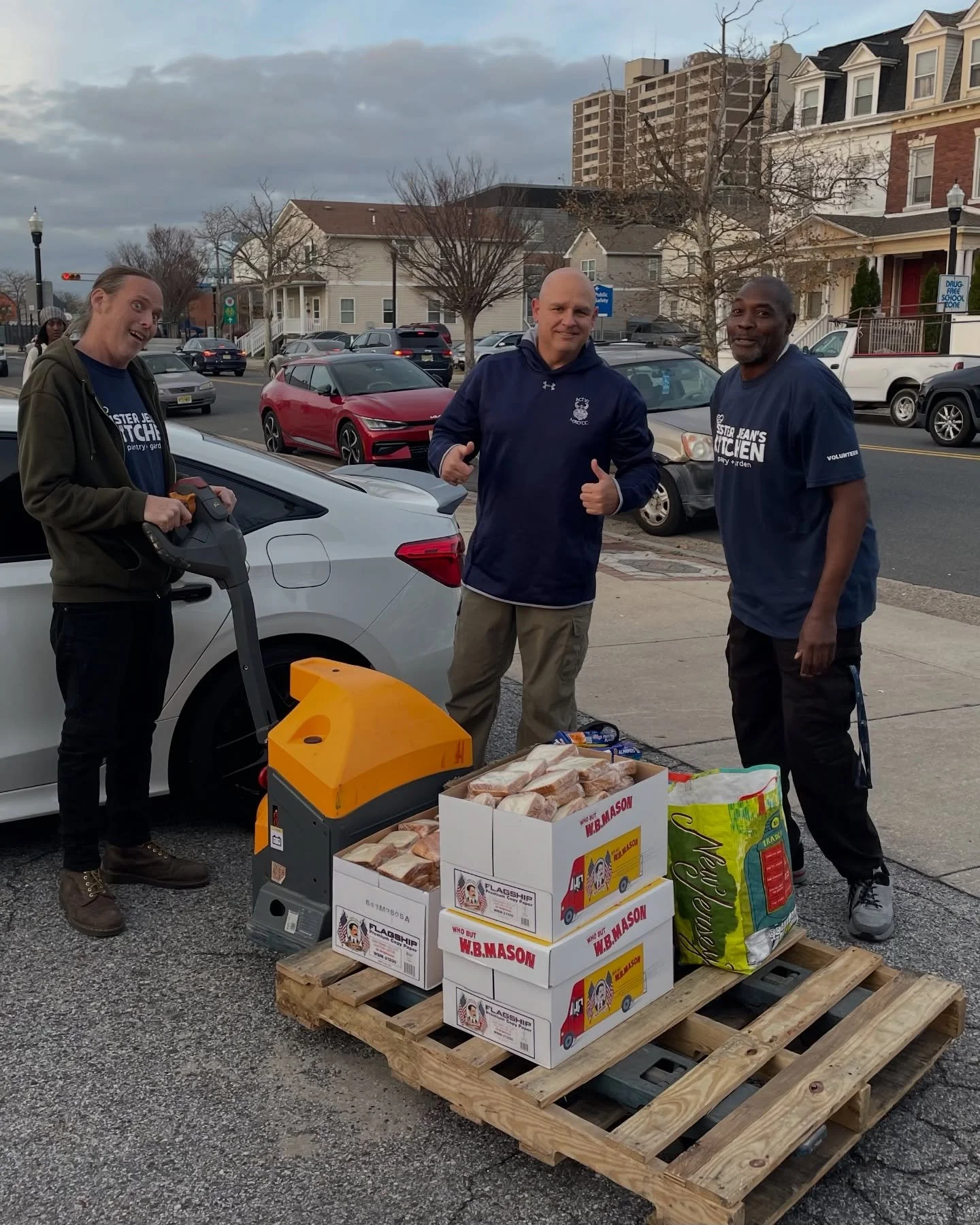 Huge thank-you to the Atlantic City High School NROTC advisor and students for making over 100 PB&amp;J sandwiches for our community. 🥪💙

Seeing everyone come together like this, especially during the holiday season, means more than you know.