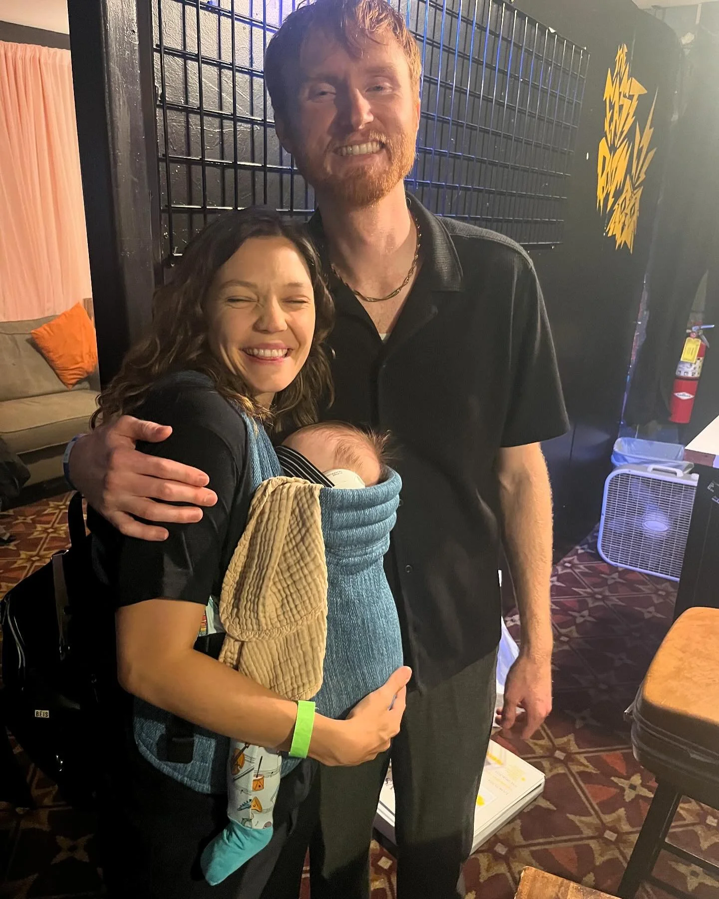 Finn&rsquo;s first show a few weeks ago - he slept through the whole thing, safe to say he&rsquo;s a big fan of dad&rsquo;s music!! (He had baby headphones, don&rsquo;t worry.)