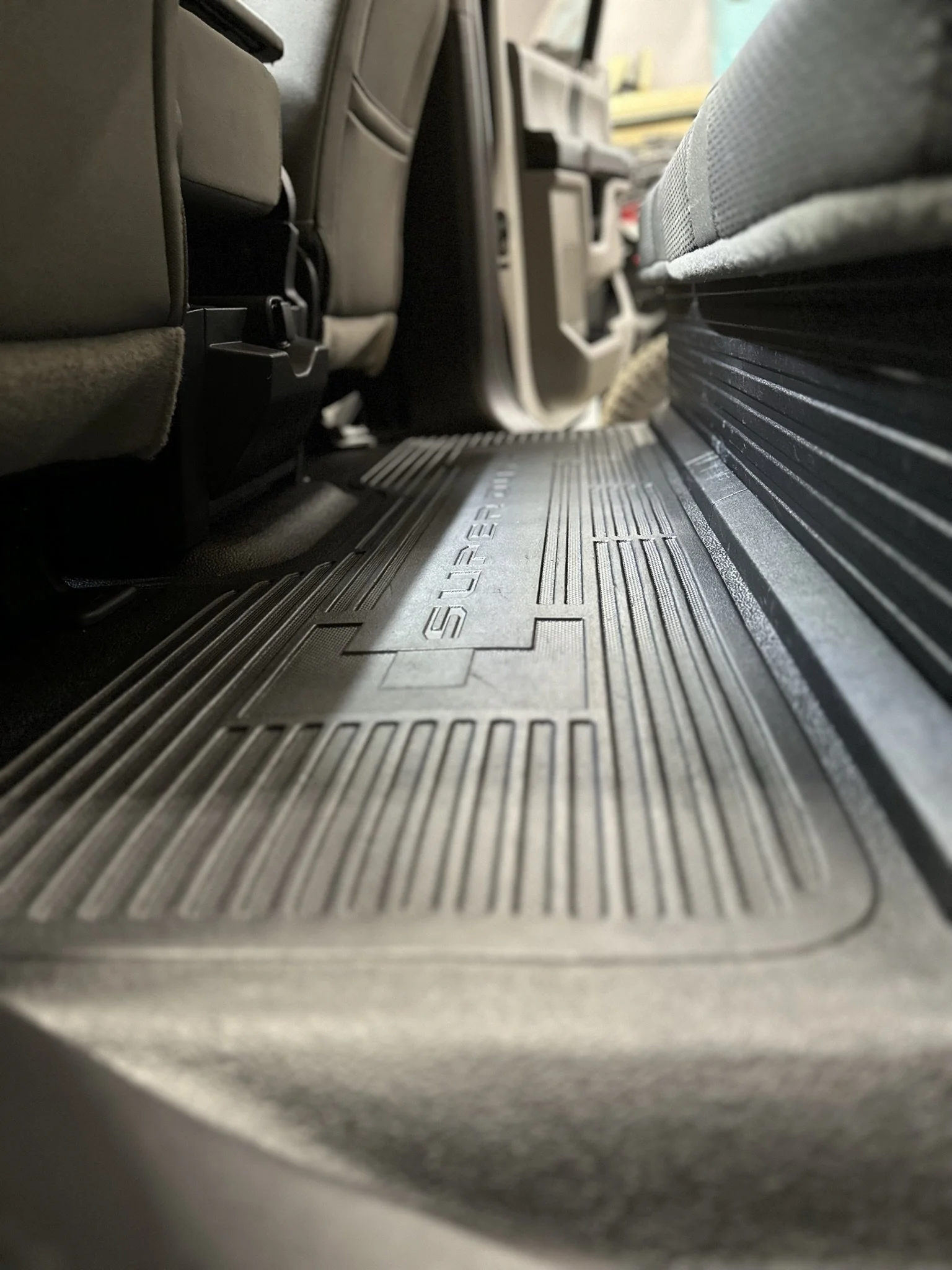 clean car floor mat
