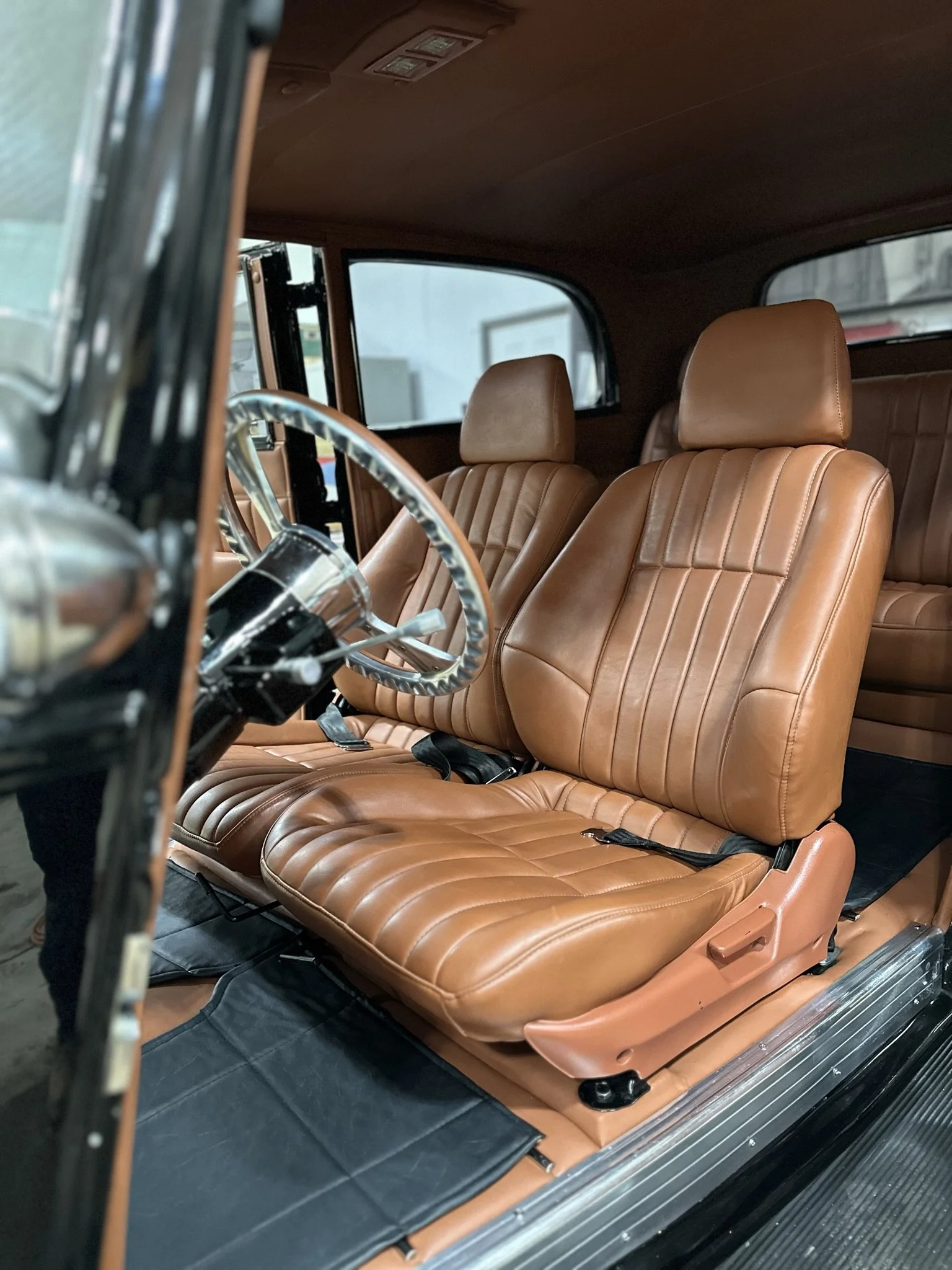 clean car interior after detail