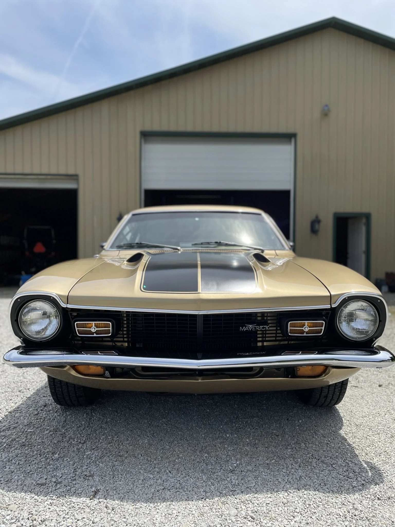 golden brown sports car premium detail