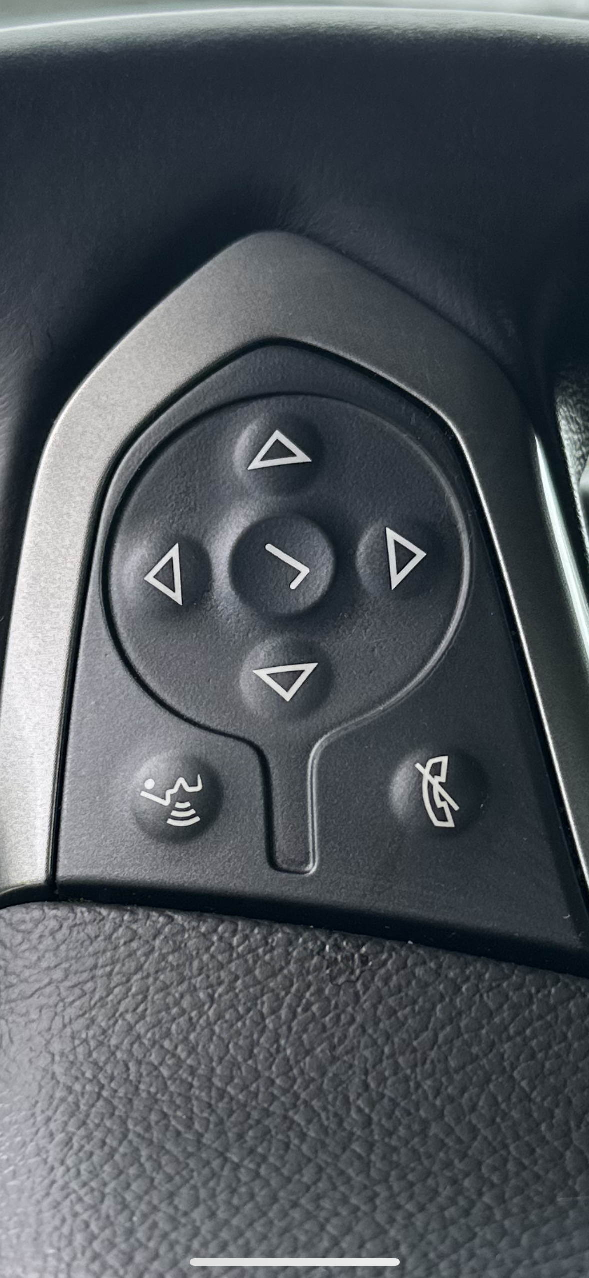 clean steering wheel buttons