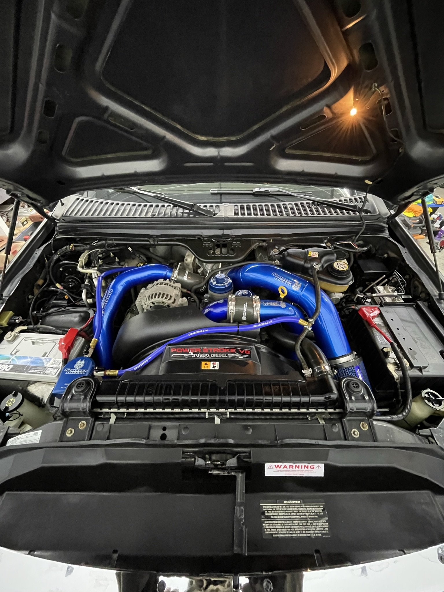 clean engine after detail