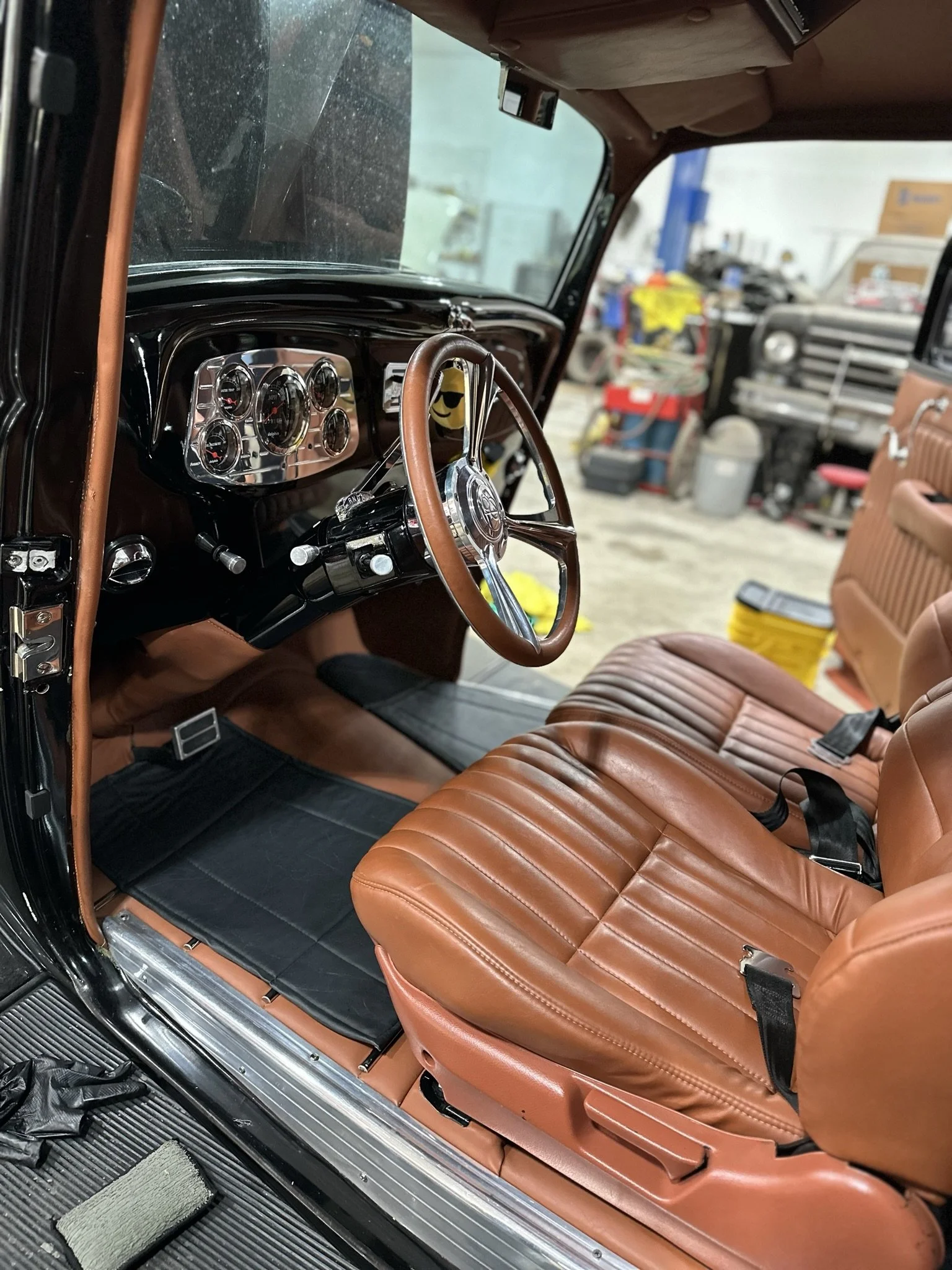 clean car interior after detail