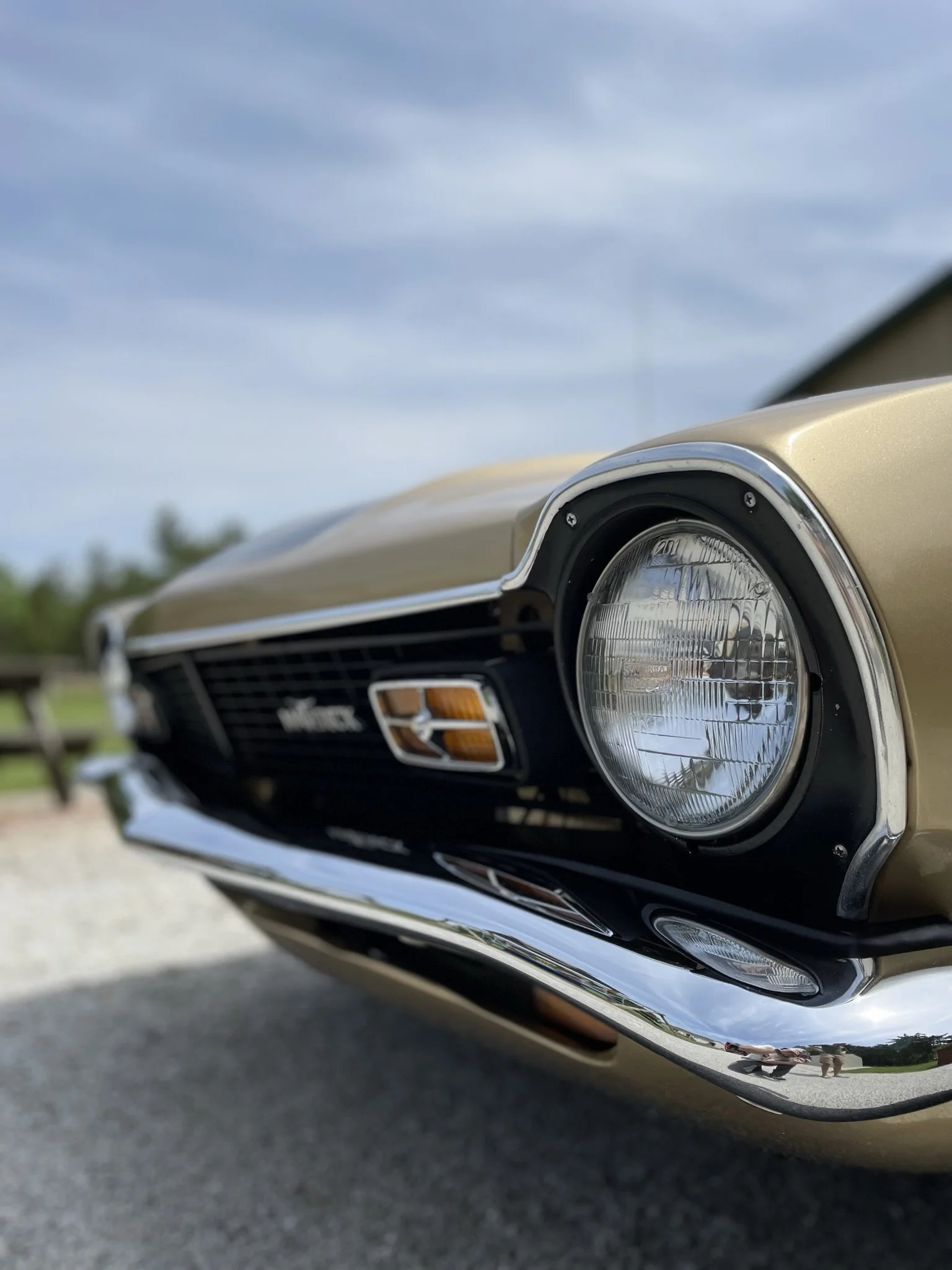 golden brown sports car premium detail