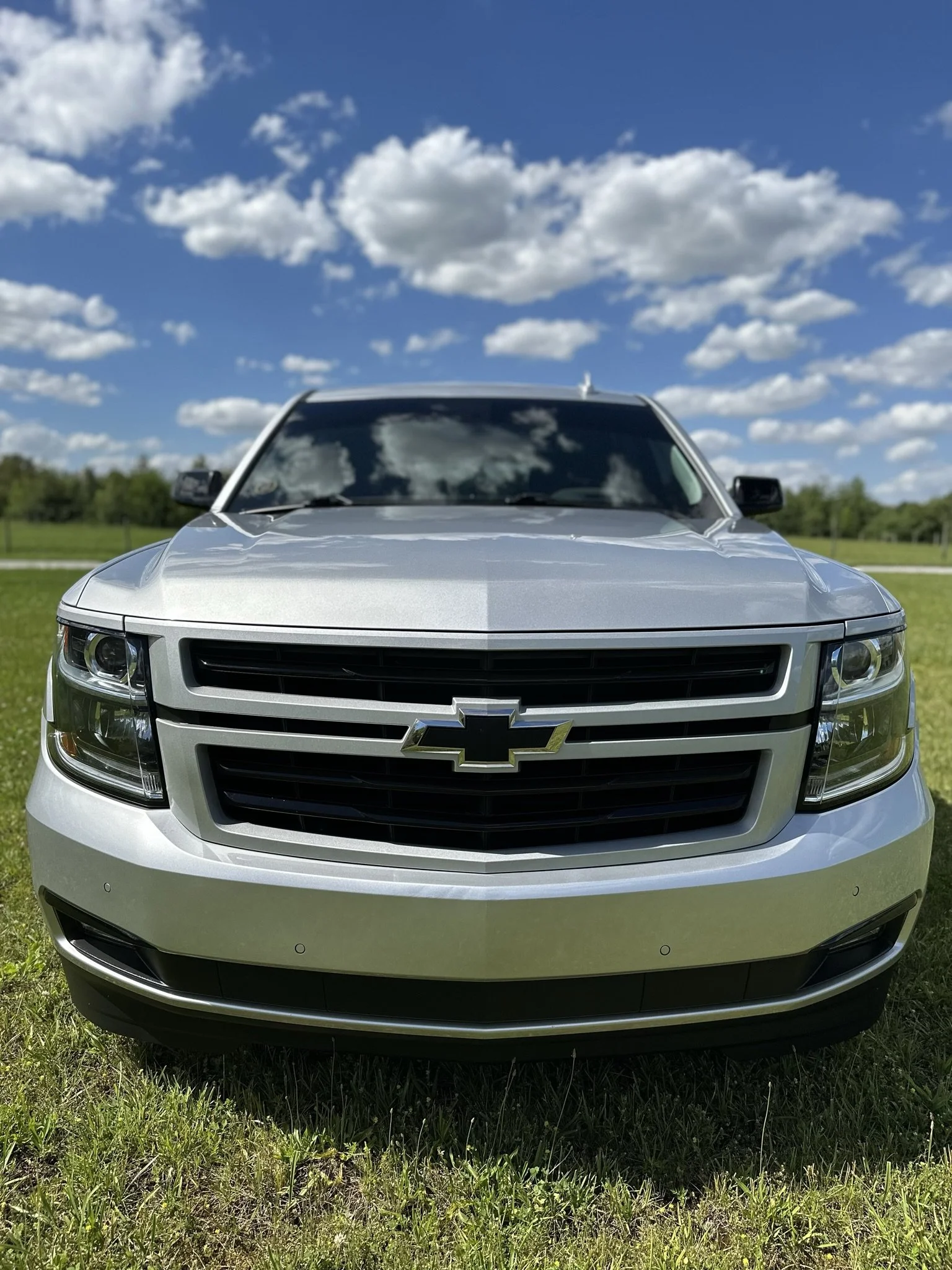 clean front of car exterior