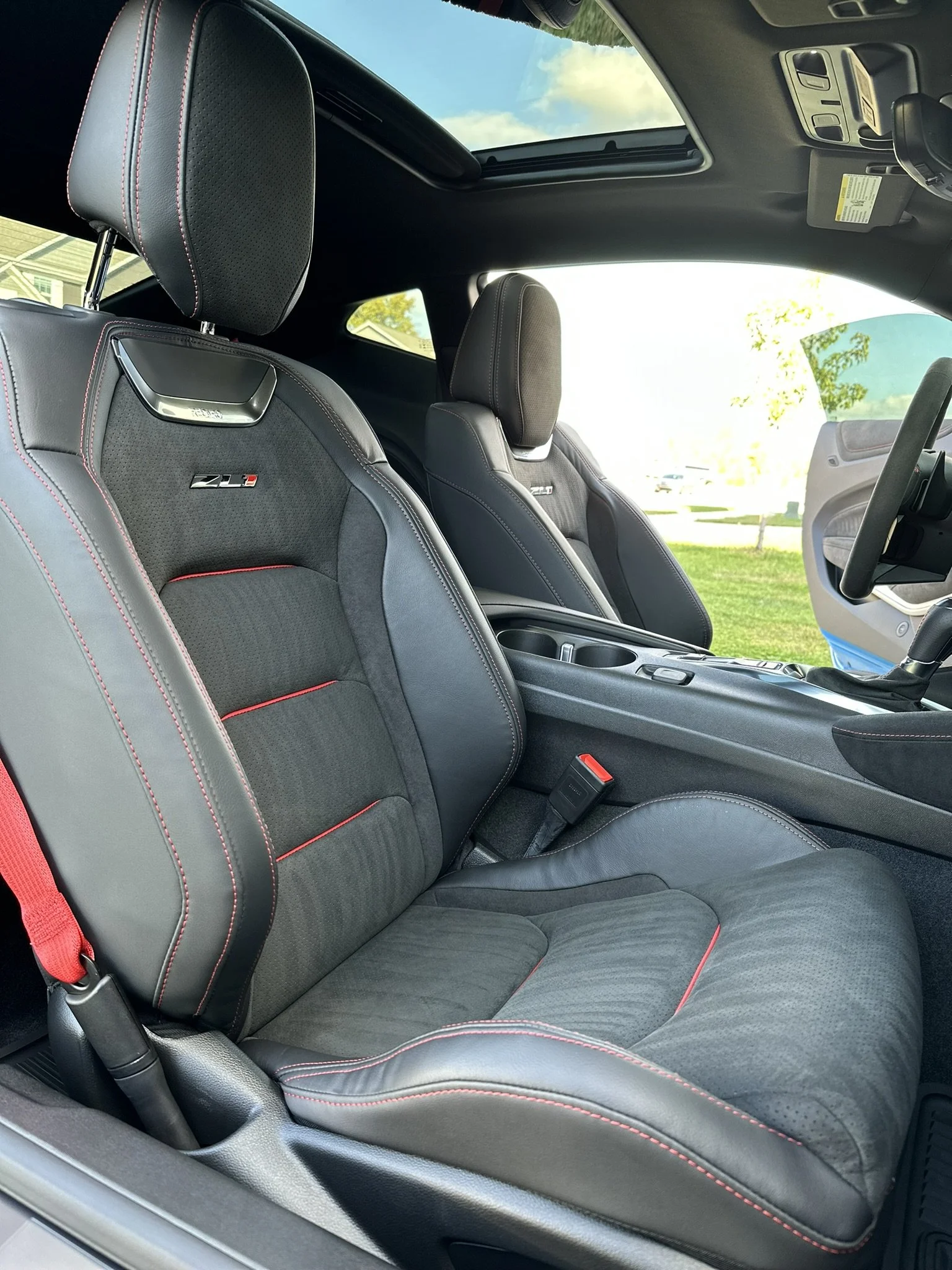 clean interior of car