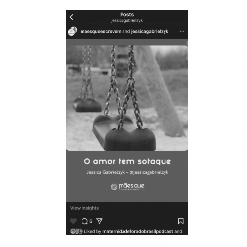 ✨ O Amor Tem Sotaque — Meu novo texto para o projeto Mães Que Escrevem