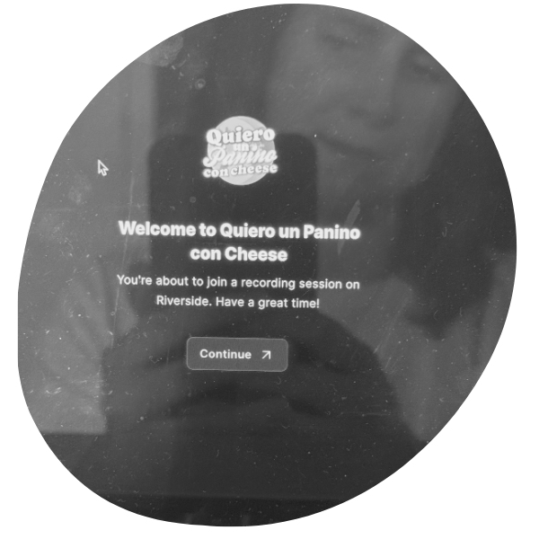 Photo of Jessica Gabrielzyk at the Quire Un Panino con Cheese Podcast