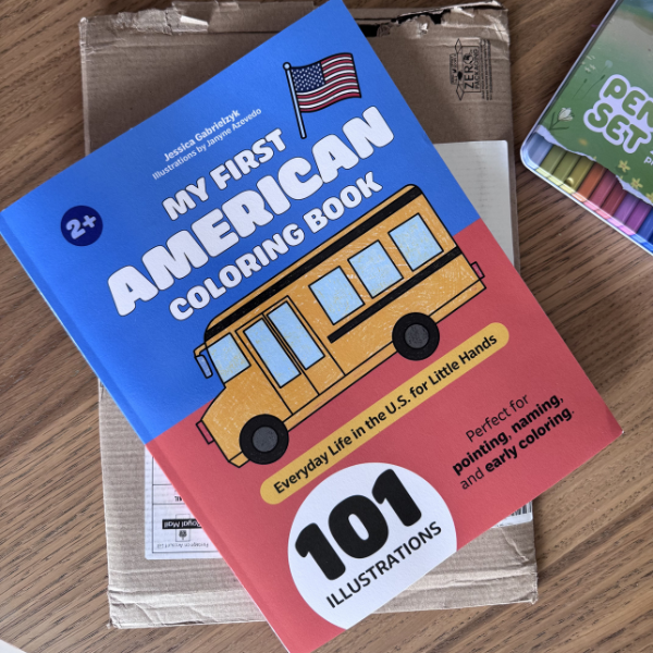 Photo of the My First American Coloring Book