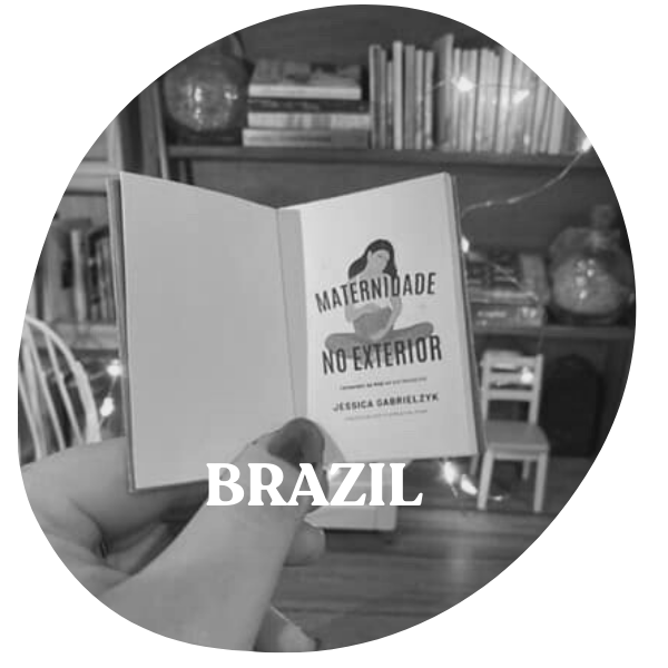 Mini Maternity Abroad book by Jessica Ganrielzyk in Brazil