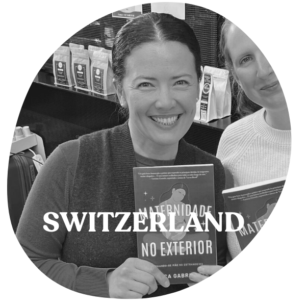 Maternity Abroad book by Jessica Ganrielzyk in Switzerland with intercultural psychologist Chelmy Misaki