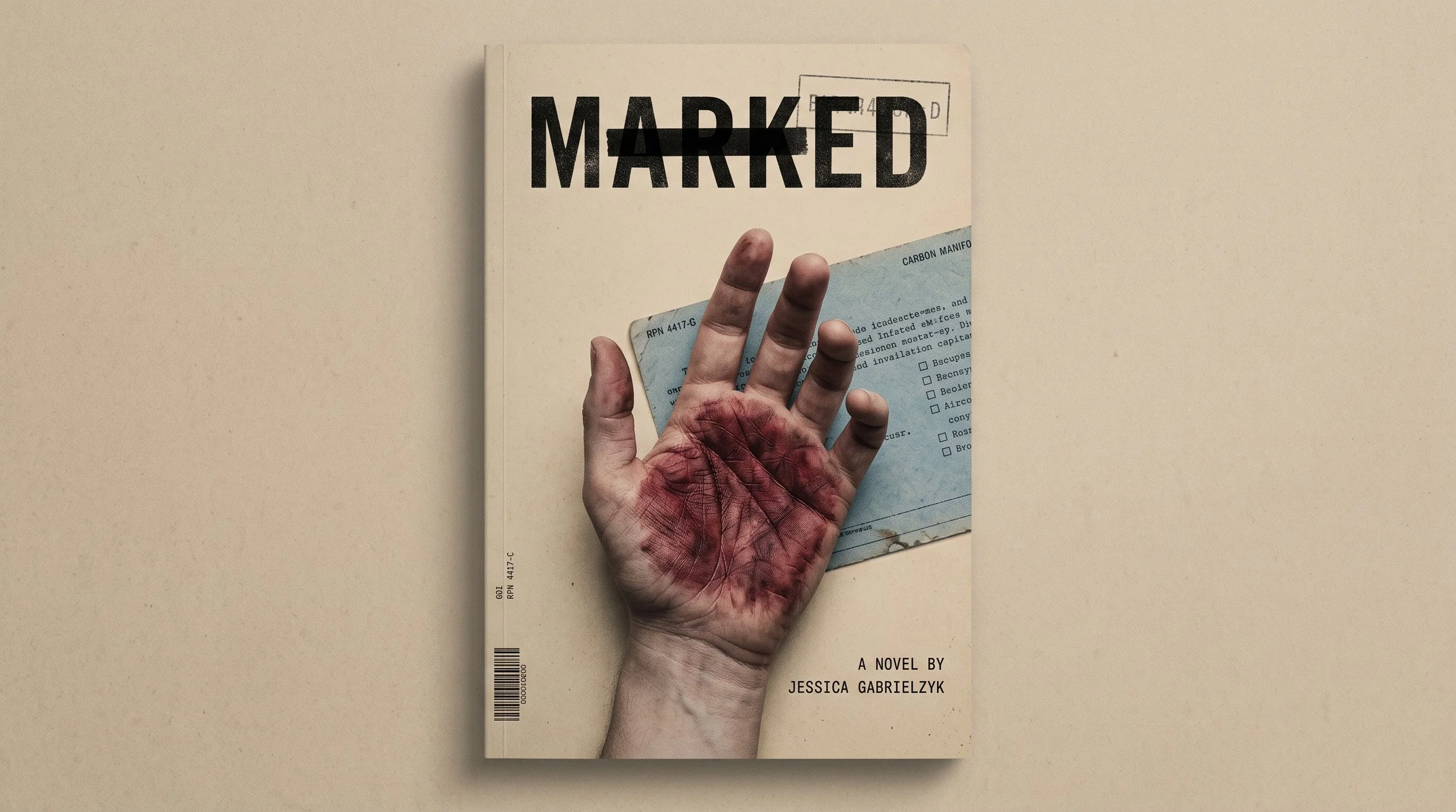 Temporary cover of the book Marked by Jessica Gabrielzyk