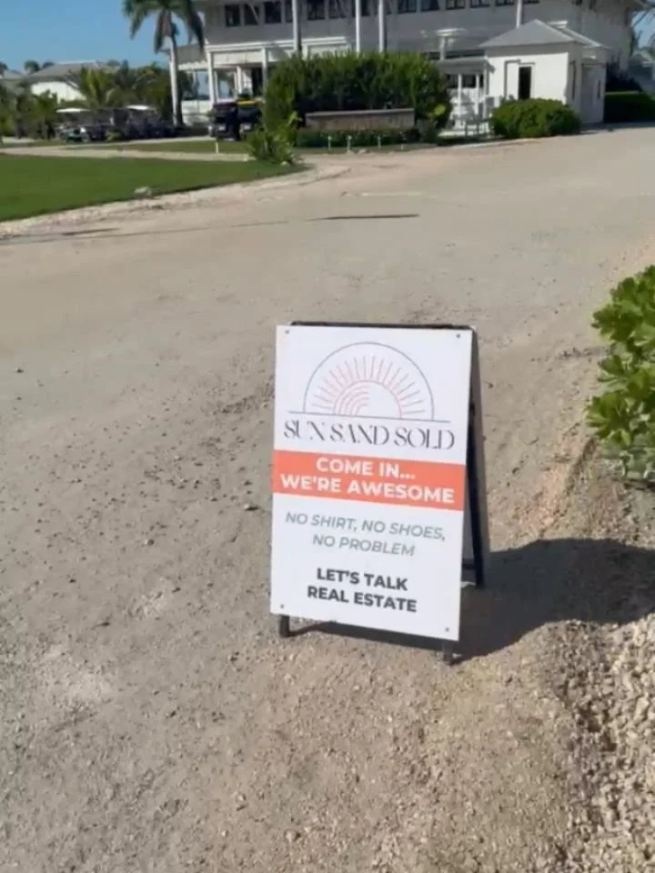 First time covering the new office solo.

We've got the Sun Sand Sold Sales Lounge set up in Mahogany Bay now, right next to The Rum and Bean. 

If you're in the area and want to talk real estate, this is where you'll find us.

Pretty nice having a s