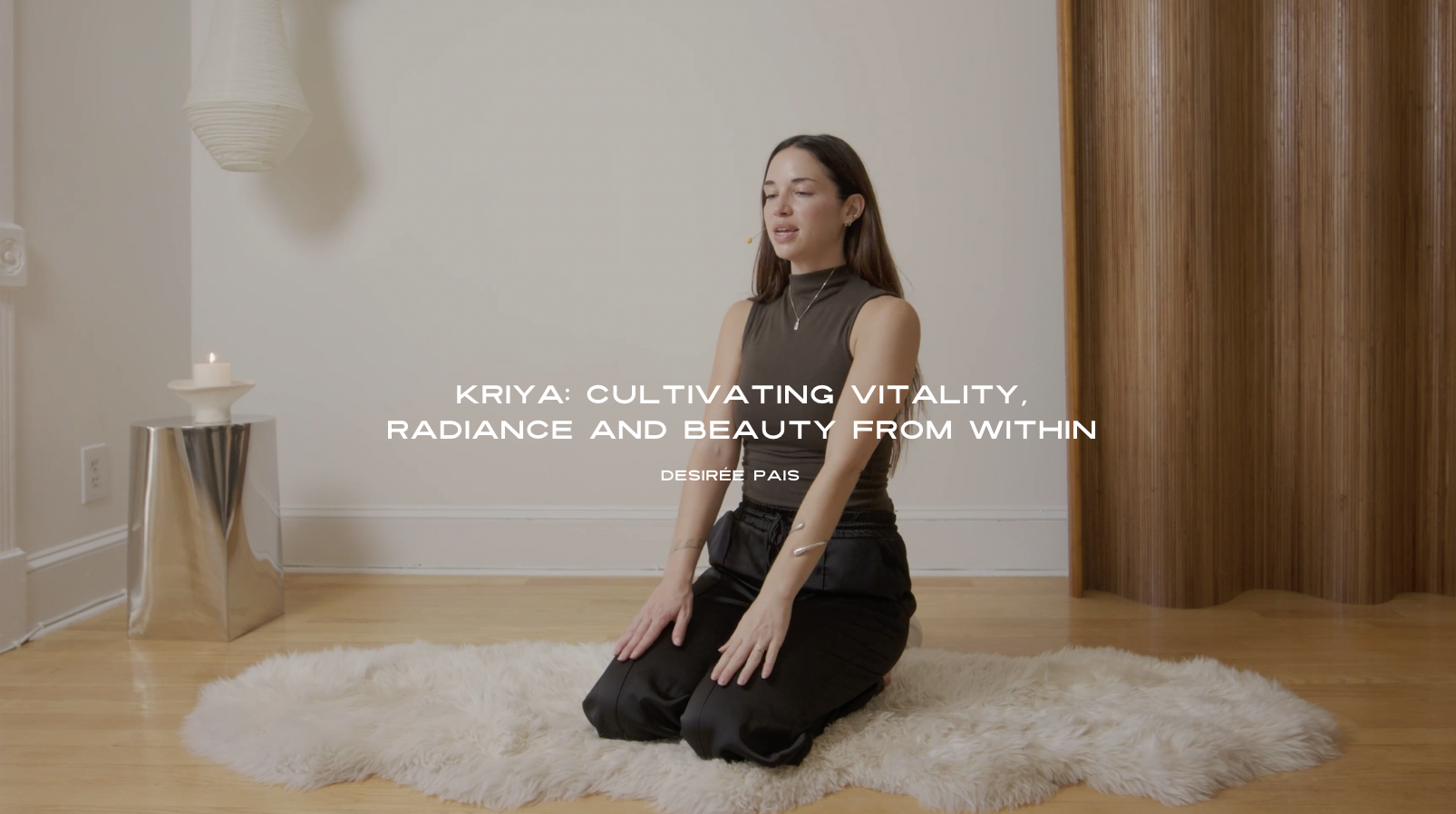 2. KUNDALINI YOGA BEAUTY SERIES 