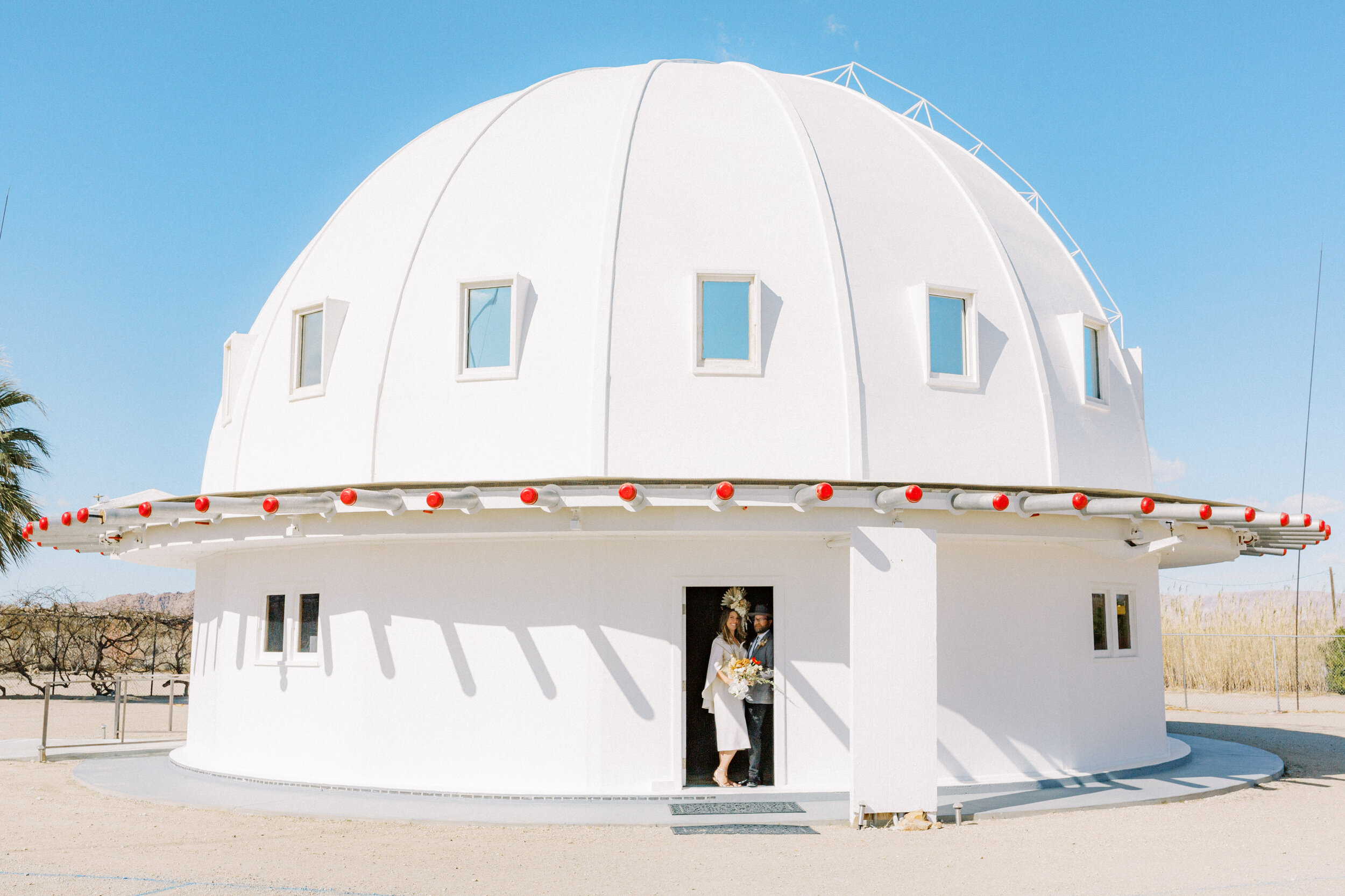 The Integratron’s creator, George Van Tassel, claimed that the structure is based on directions from aliens for the purpose of rejuvenation and time travel. Photo by Alissa Garcia.