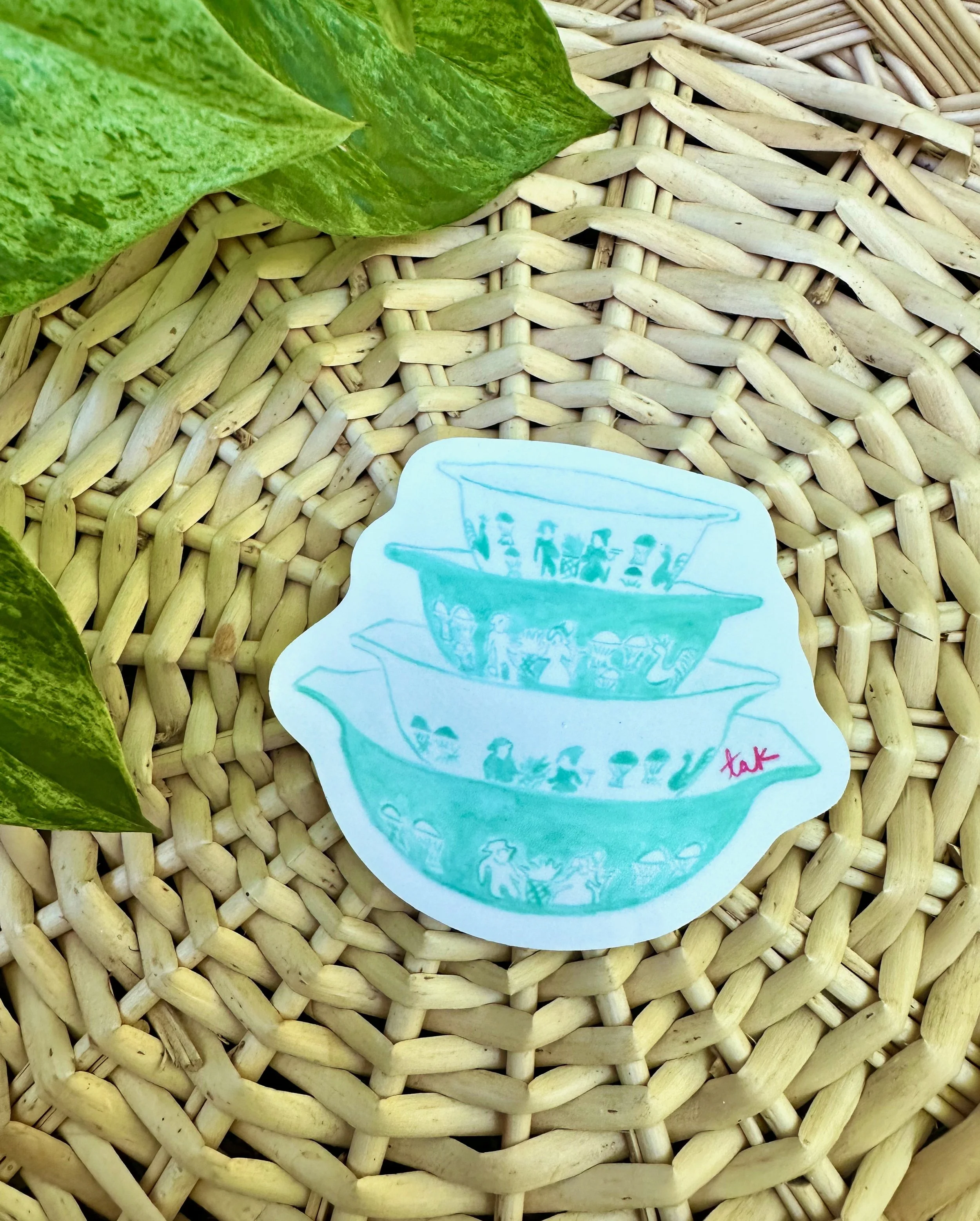 Butterprint Stack Sticker