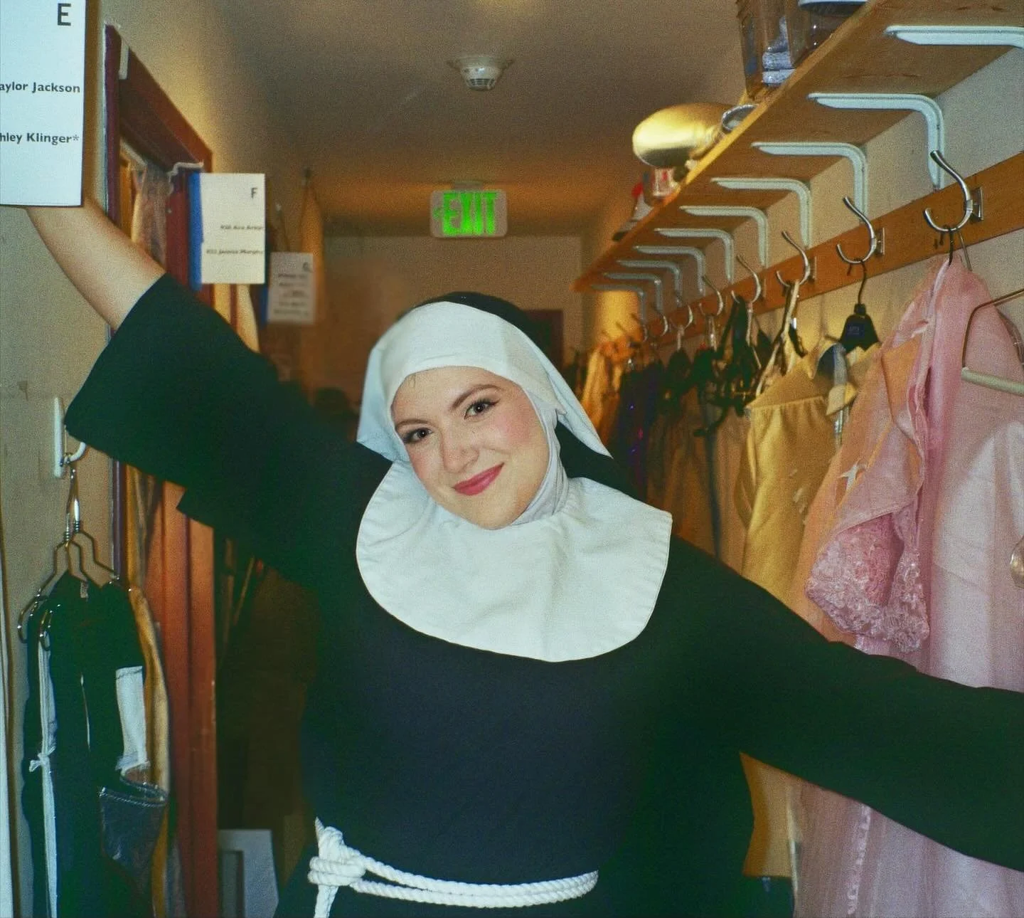 Sister Mary Onstage Swing is signing off. So thankful for a heavenly run. Sister Act, you are fabulous baby! @theargyletheatre. 
Director: @theevanpappas
Choreography: @vinceortega
DC: @ashleydklinger 
MD: @jwb33
PSM: @dpvaughn93
ASM: @gabrielle.guag