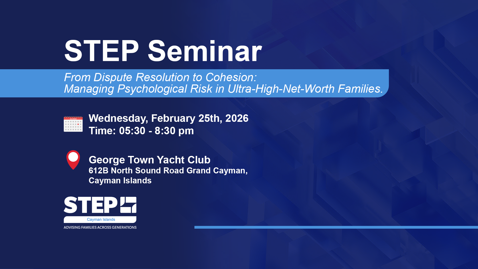 From Dispute Resolution to Cohesion: Managing Psychological Risk in Ultra-High-Net-Worth Families.