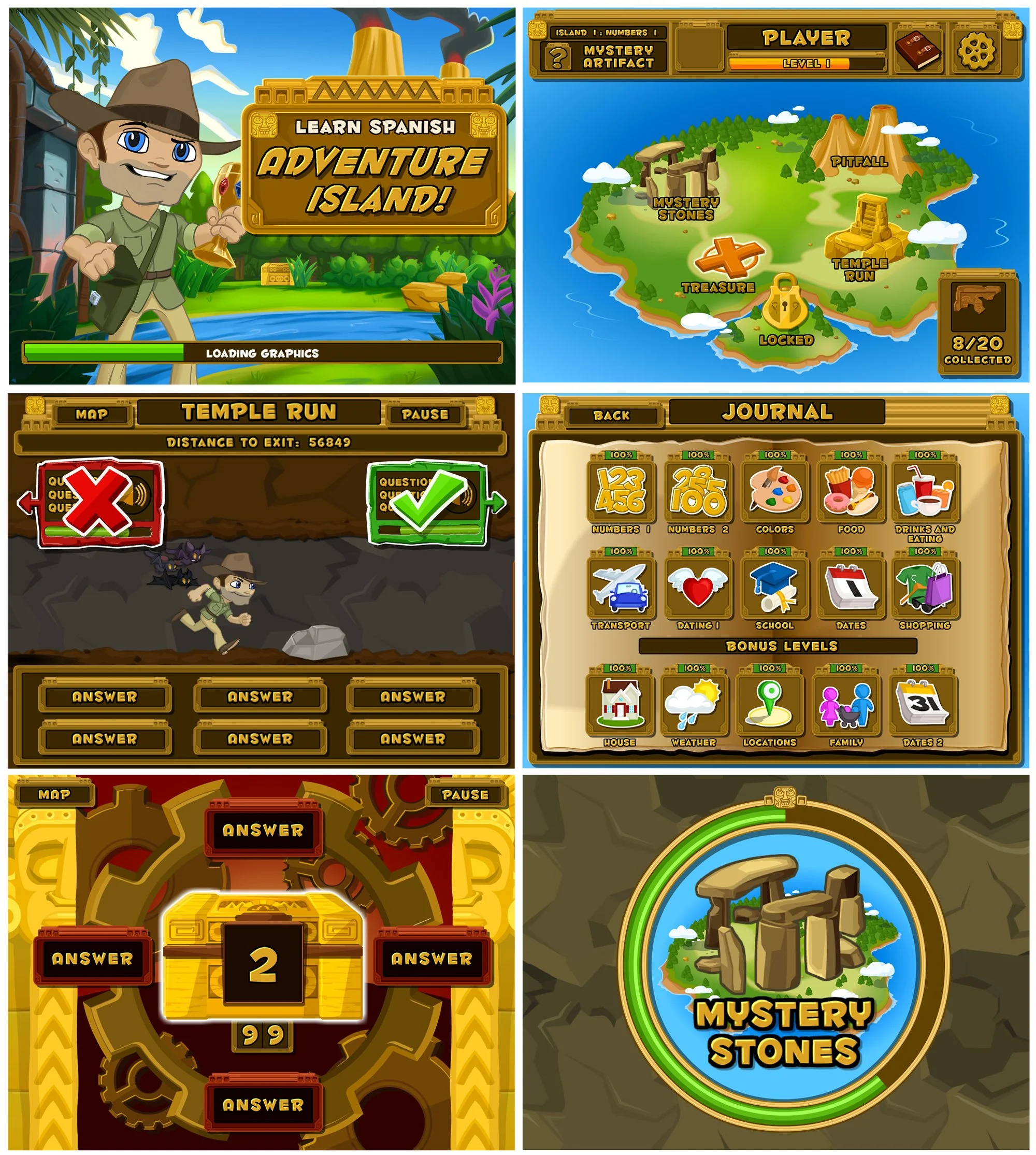 Adventure Island! Learn Spanish