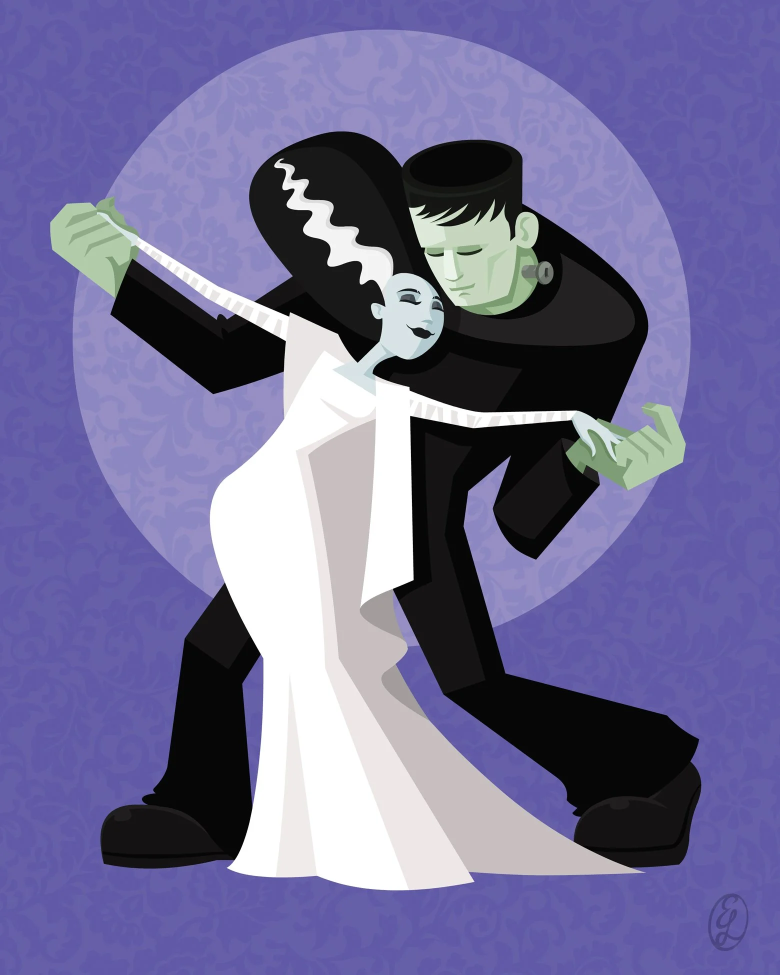 Frankenstein and Bride