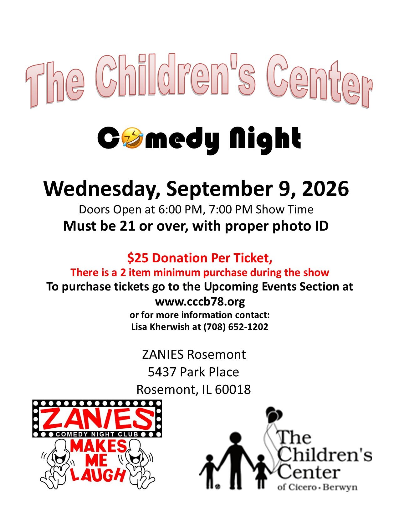 Comedy Night at Zanie's