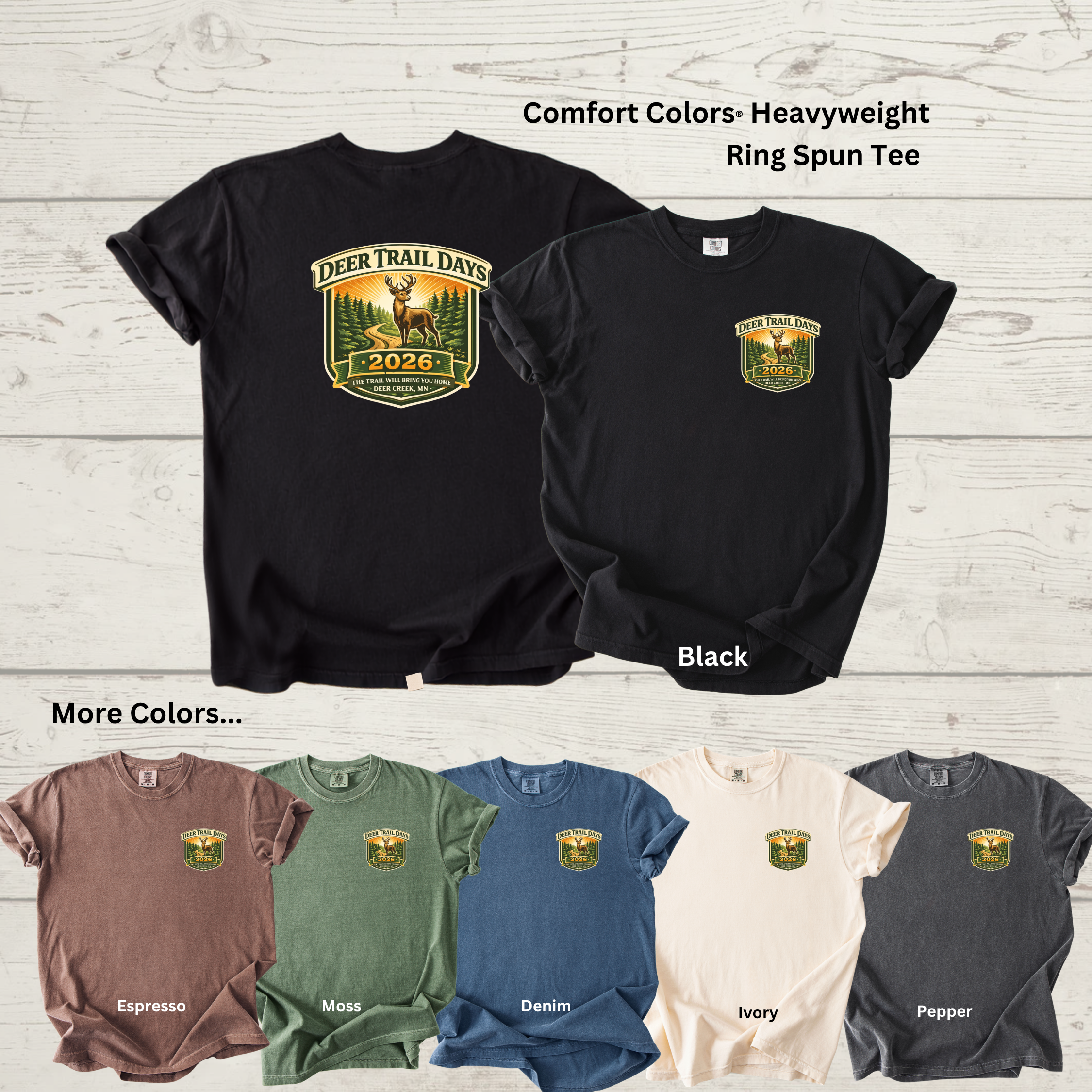 Comfort Colors® Heavyweight Ring Spun Tee