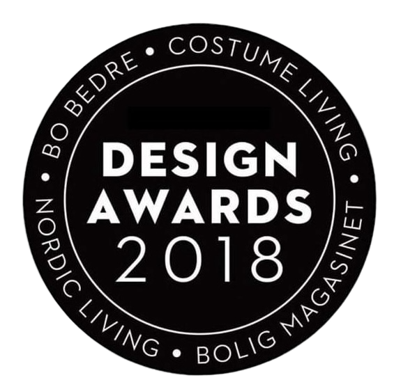 September 2018 - Winner of Talent of the Year / Årets Talent at Design Awards 2018.