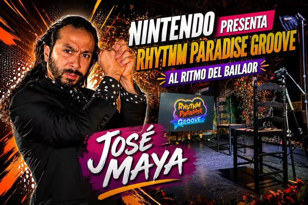 From the Tablao to the Console: José Maya Partners with Nintendo for the Launch of Rhythm Paradise Groove