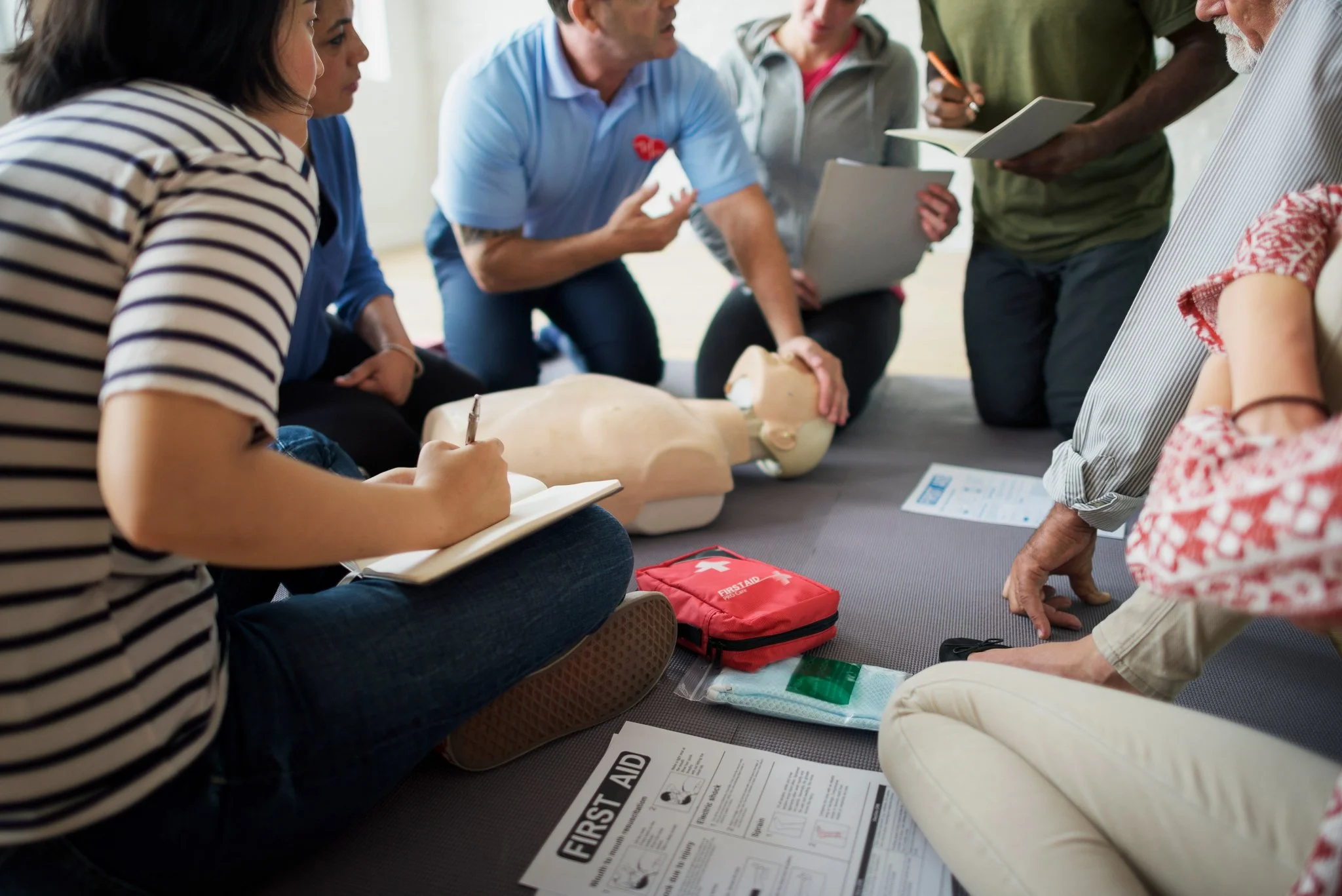 group training in first aid