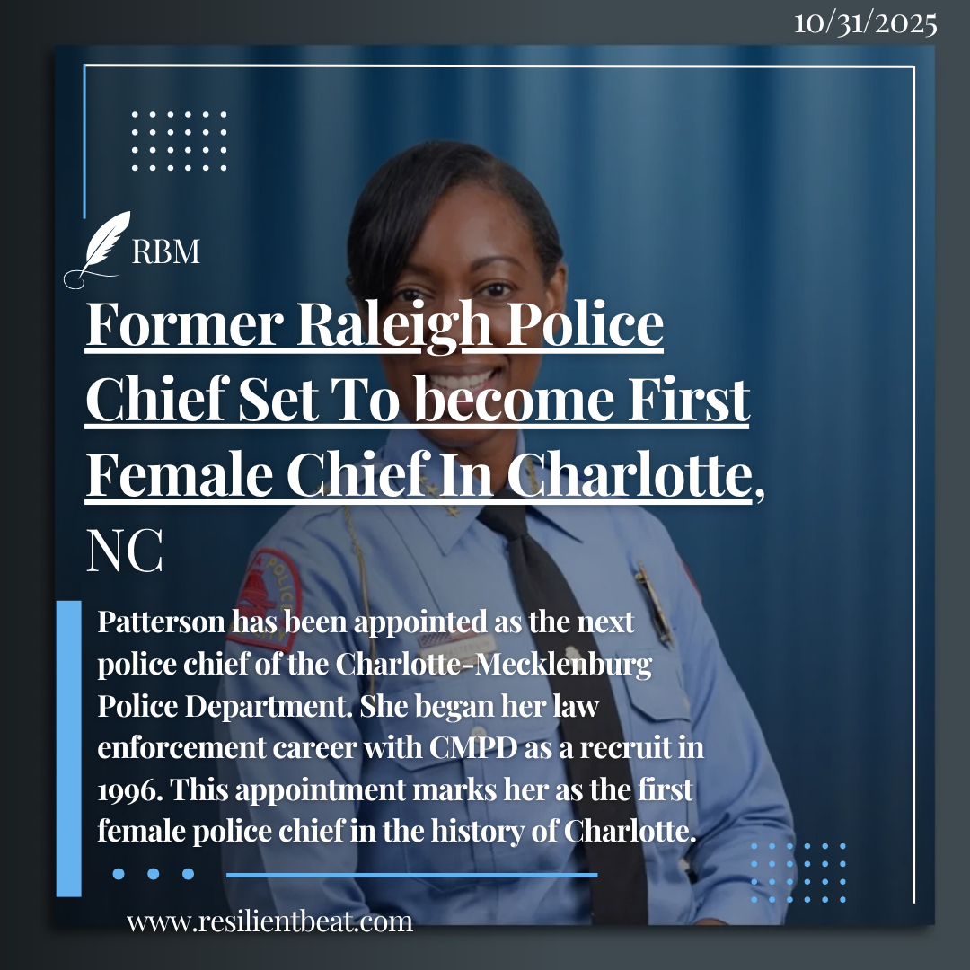 Estella Patterson Appointed As Charlotte,NC New Police Chief 