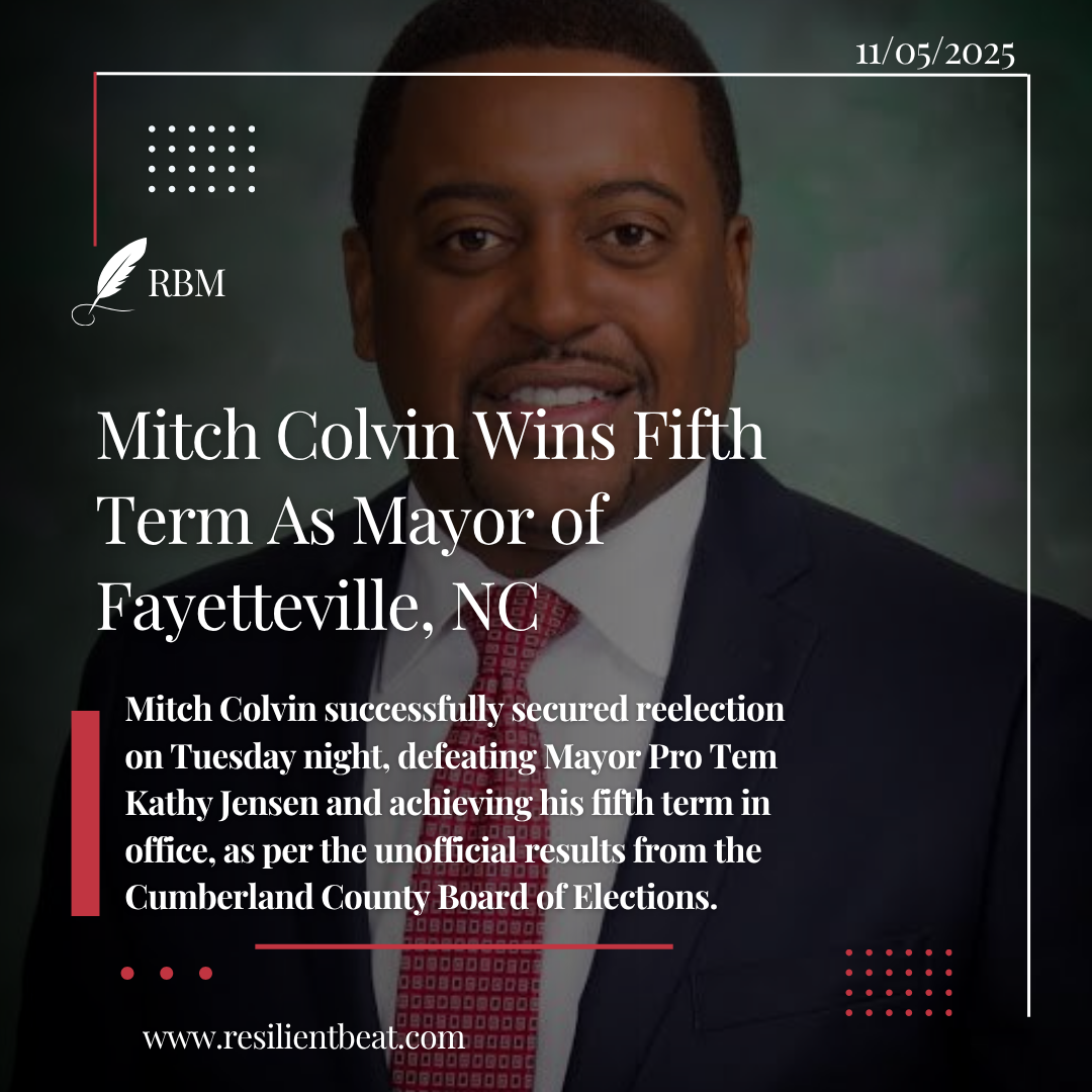 Mitch Colvin Wins Re-Election as Fayetteville Mayor
