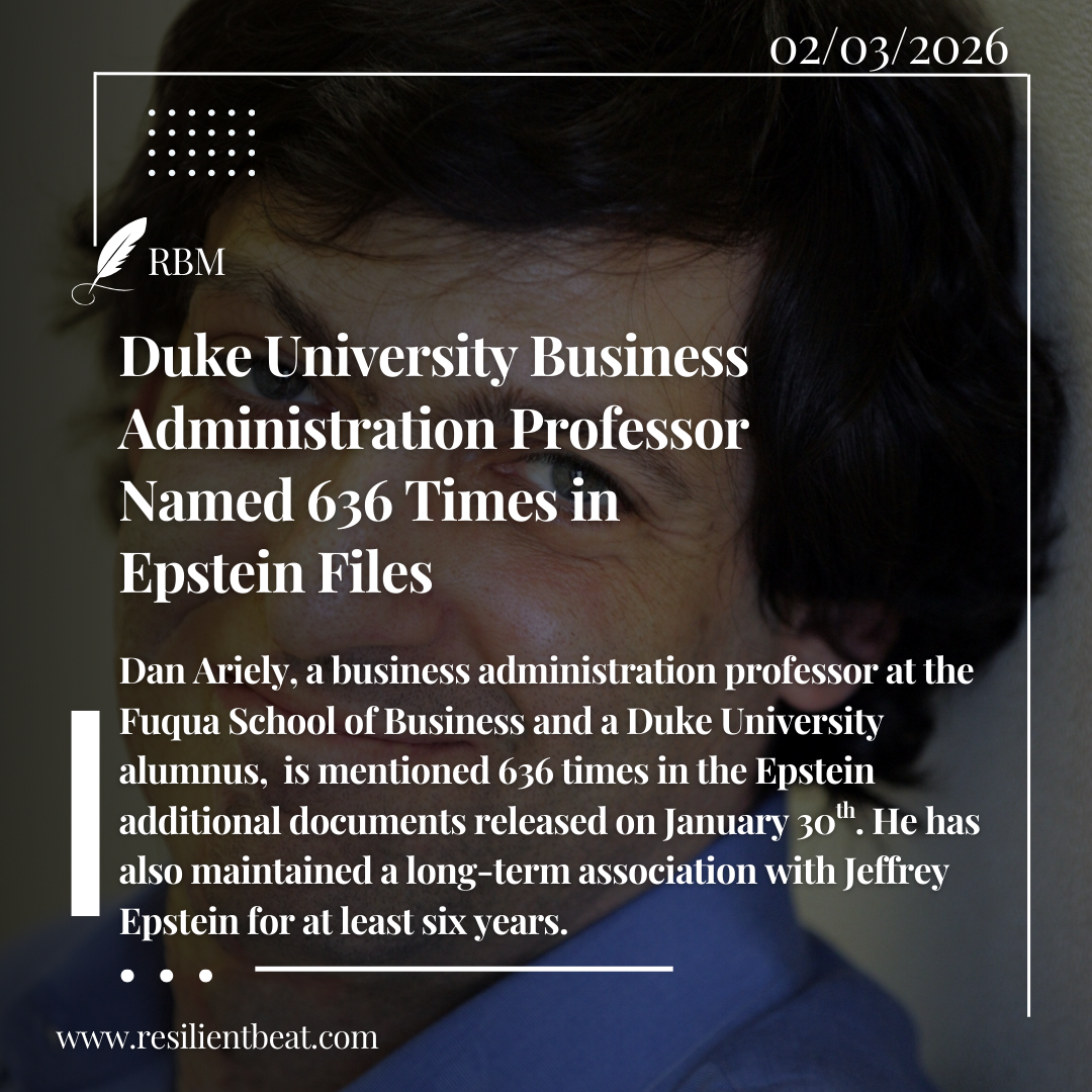 Duke University Professor named in Epstein Files