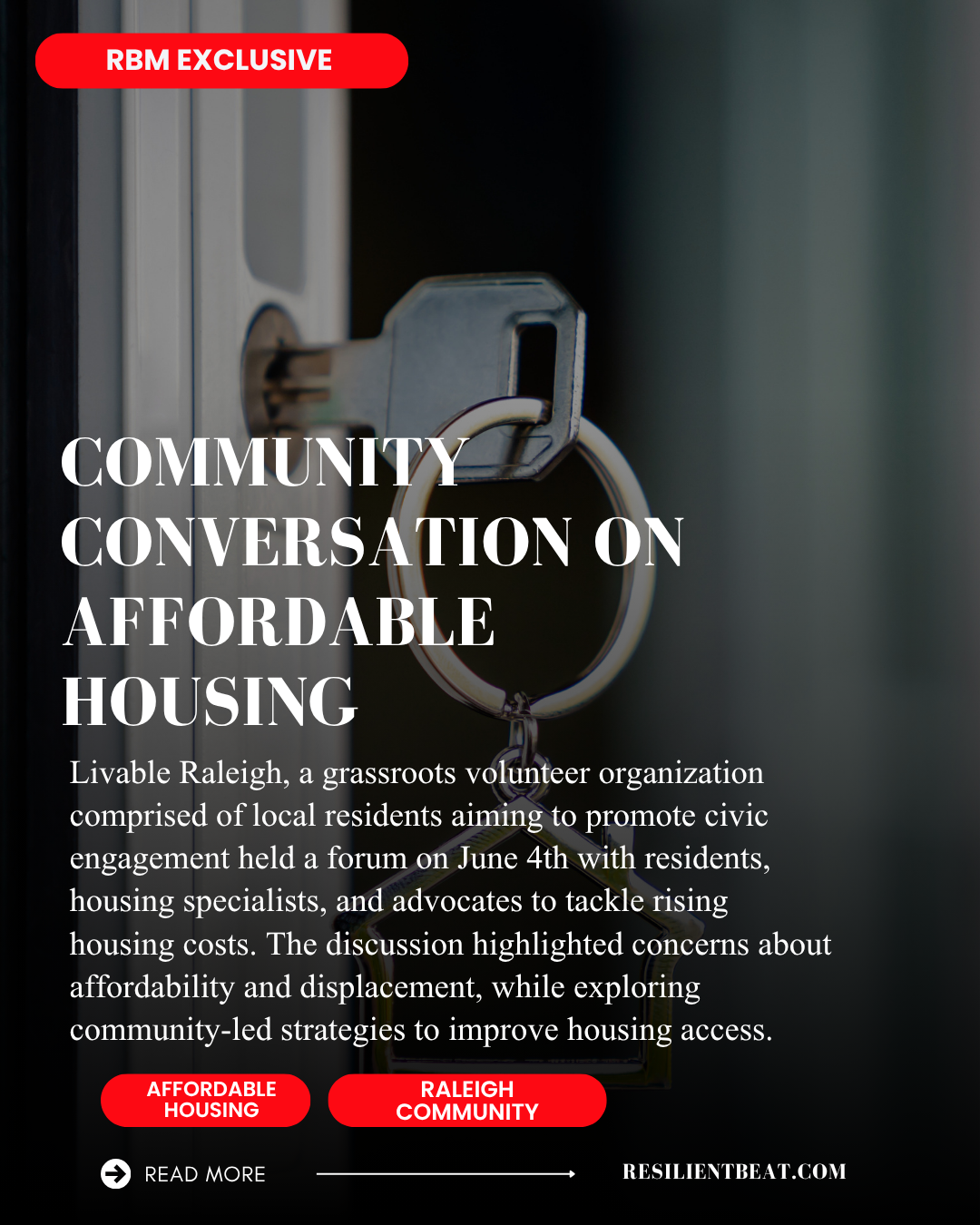 Community Convo On affordable housing
