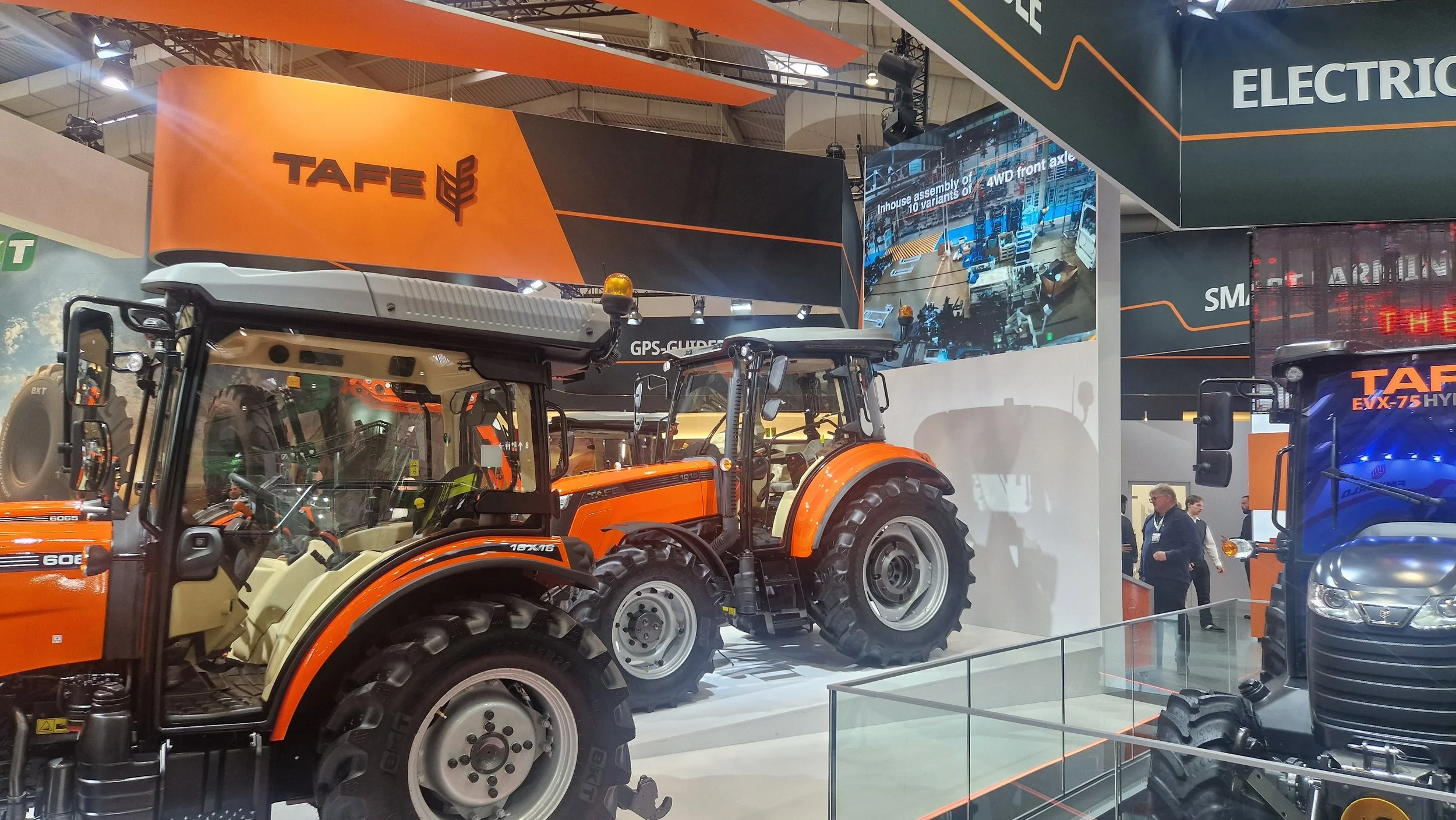 På plass på Agritechnica 2025