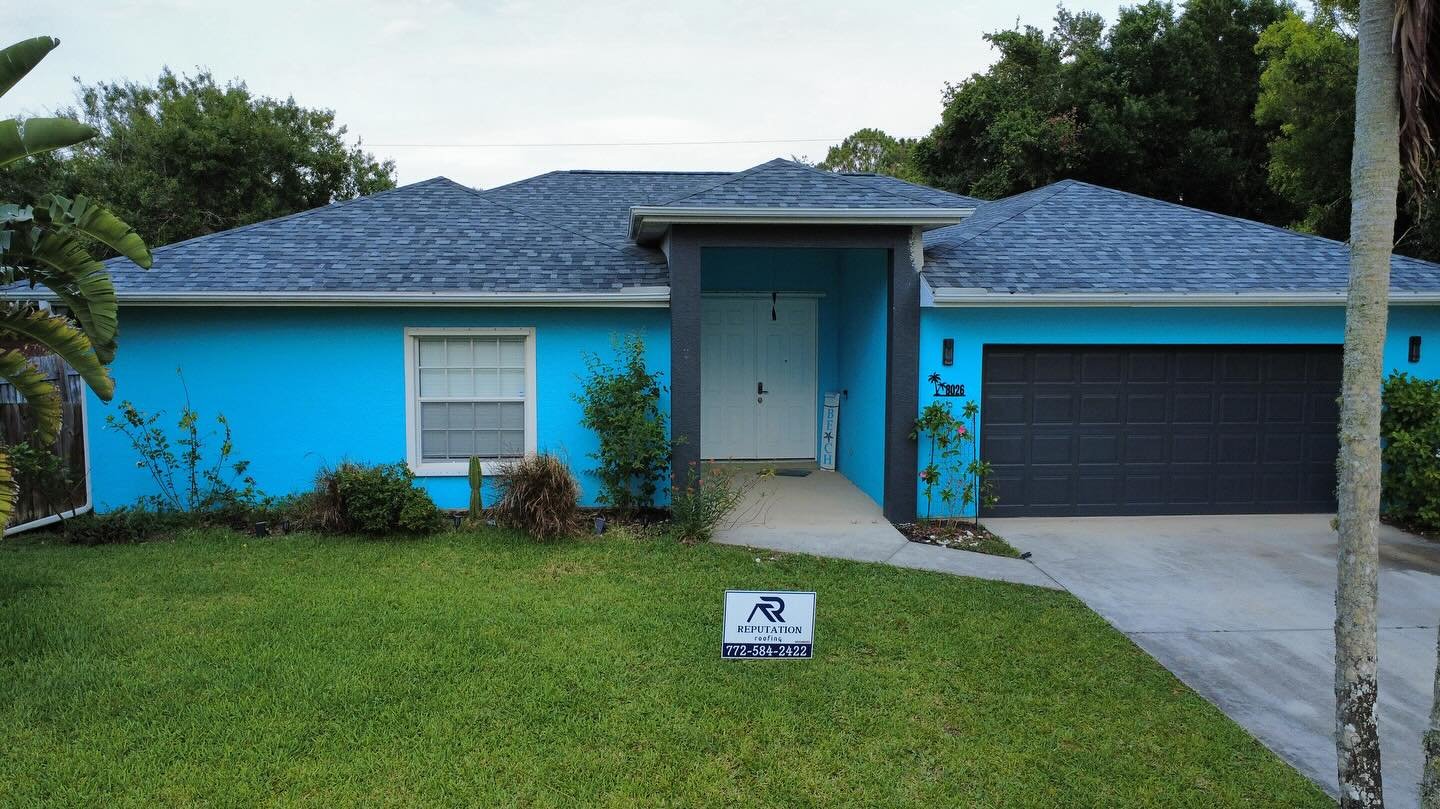 Another beautiful summit grey iko roof! #floridaroofing #womanowned #nwircentralfloridacouncil #nwirsouthflorida #ikos
