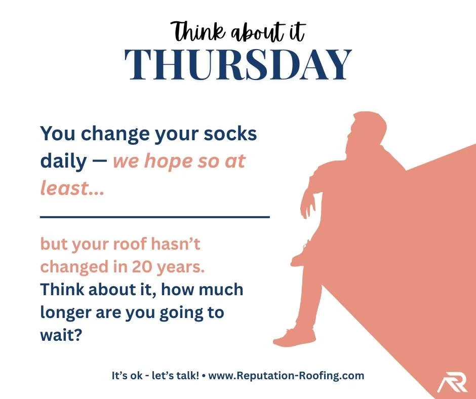 Please DO change your socks daily, nobody wants a whiff of your parmesan! Ready for a FREE inspection? Call us! (ROOF inspections, not socks)

 #verobeach32963 #SebastianFL #VeroBeachRoofing #VeroBeachFL #FloridaRoofLife #ResidentialRoofing #treasure