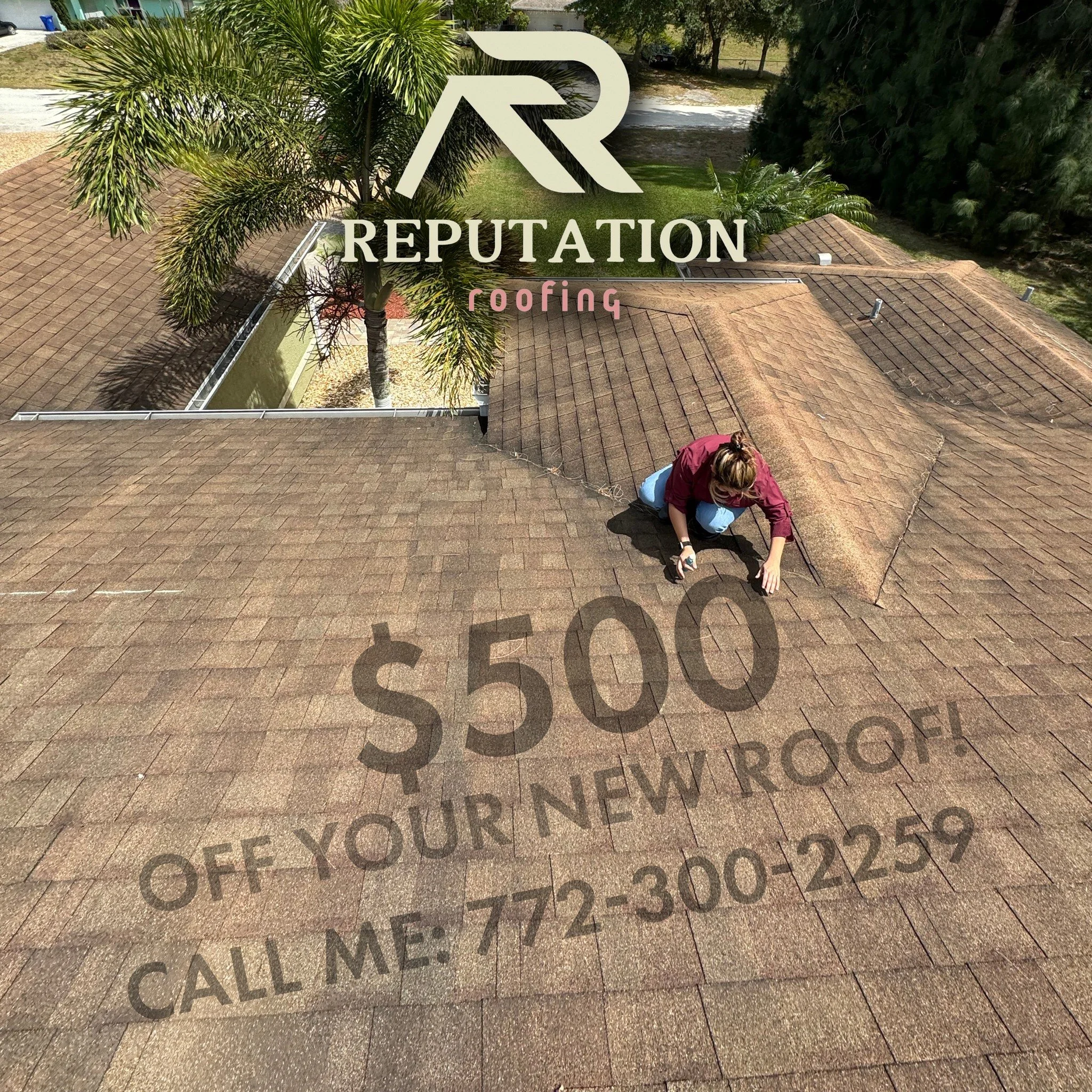 We better hear that phone ringing soon....

#reputationroofing #indianrivercounty #womenroofer #roofingexperts #RoofWithReputation #VeroBeachFL #VeroBeachRoofing #SebastianFL #verobeach32963 #ReputationRoofing #verobeachneighborhoodendorsed #verobeac