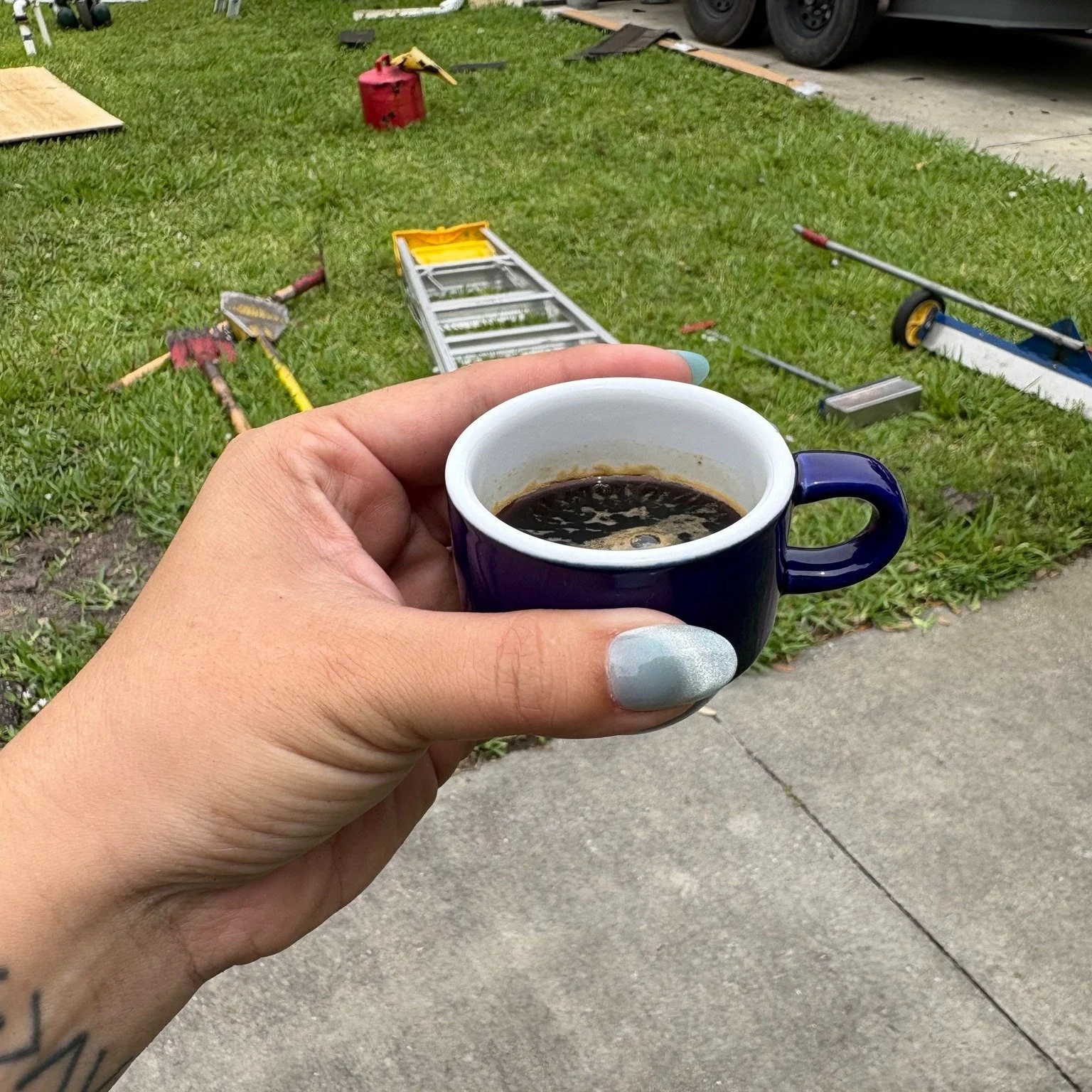 Needed an espresso to get this roof done in time. 😁🤪😜😳🤗 Show me (with a GIF) how YOU feel after drinking an espresso shot...

#EspressoShot #ReputationRoofing #verobeachflorida #verobeachneighborhoodendorsed #verobeachfl