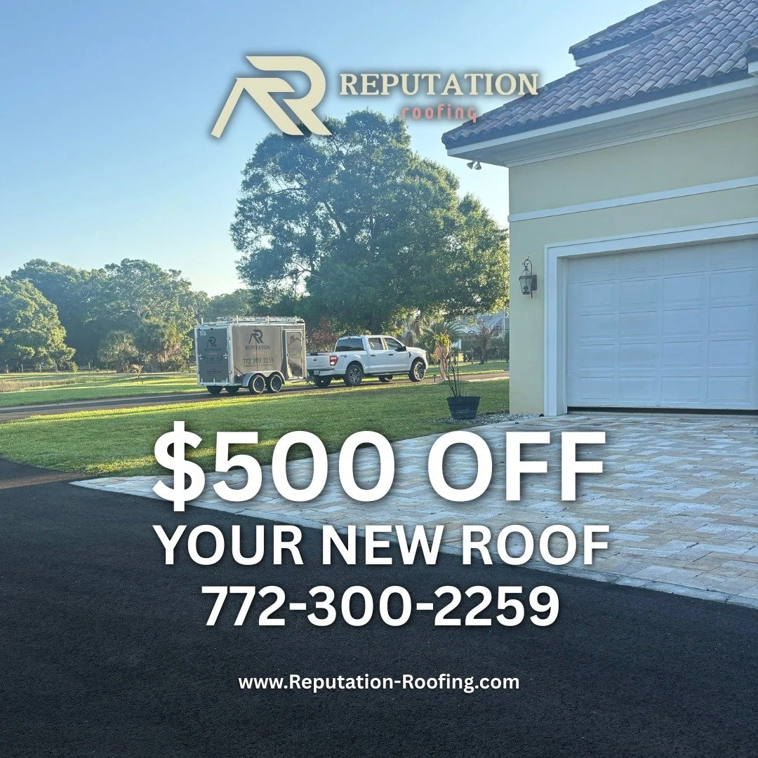 📣📣This offer is ending soon! If you or anyone you know might need a new roof, NOW'S THE TIME TO JUMP ON IT! 😱😱

Save this post. 🖇 Share this post. 👉 Text your friends. 

#ReputationRoofing #verobeachneighborhoodendorsed #verobeachneighborhood #