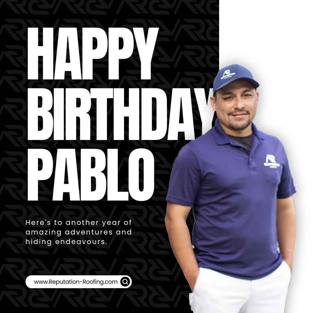 To the one who likes to hide. You can't hide today! Everyone now knows it's your birthday! Happy Birthday Pablo! 

Bonus fun - Tell us which photo of Pablo is your favorite!

#ReputationRoofing #verobeachneighborhoodendorsed #verobeachneighborhood #v