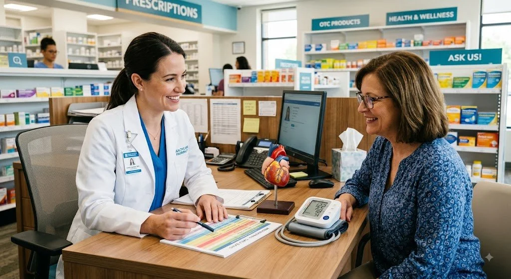 Diabetes and Heart Health: Why Your Pharmacist May Review More Than Just Blood Sugar Meds