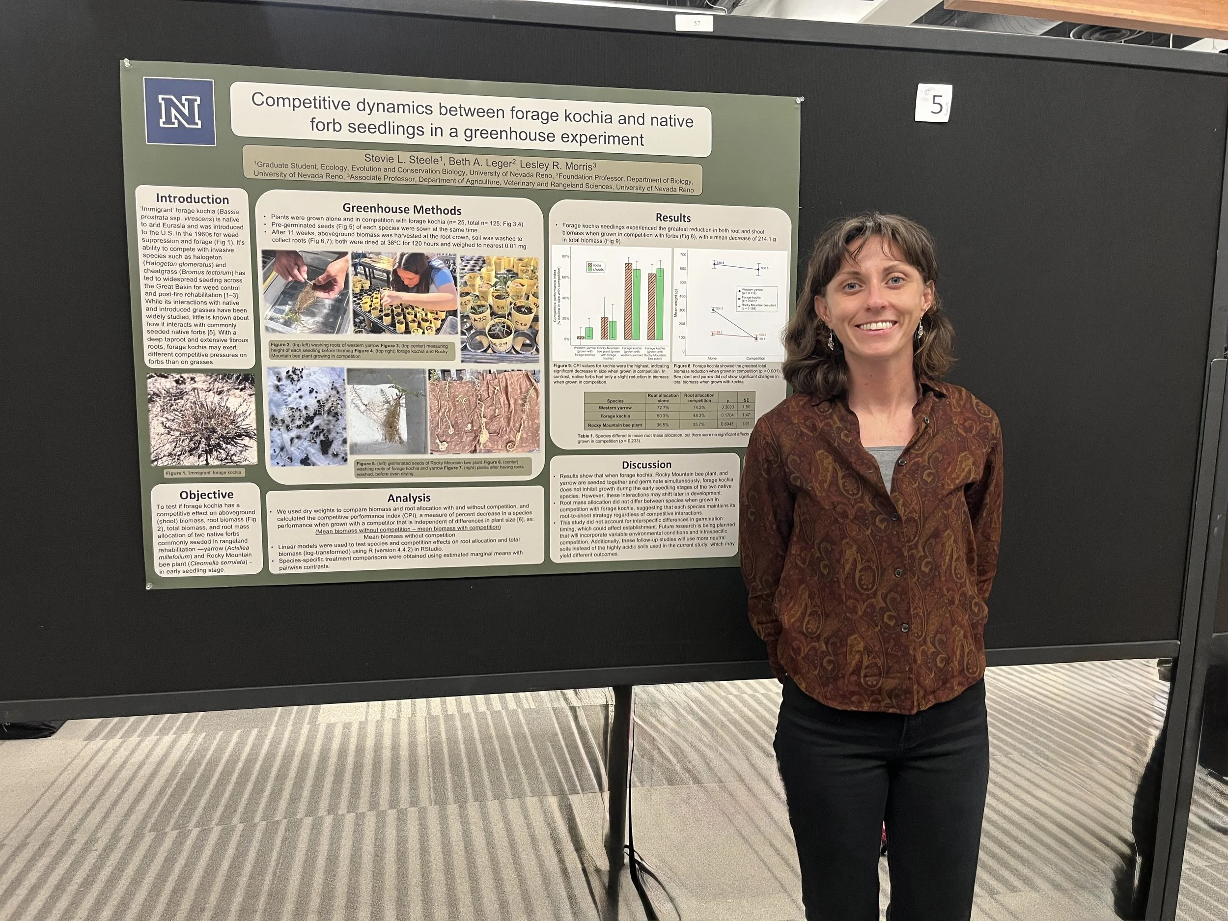 Congratulations on Stevie’s SRM poster award!