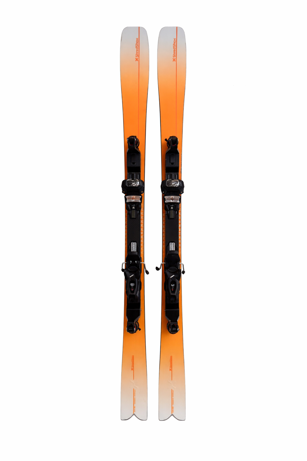SHREDSHOX TAHOE ORANGE : FULL SUSPENSION SKI PLATFORM 175cm