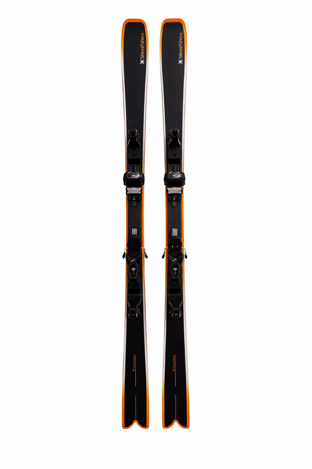 SHREDSHOX PALISADES BLACK: FULL SUSPENSION SKI PLATFORM 162cm