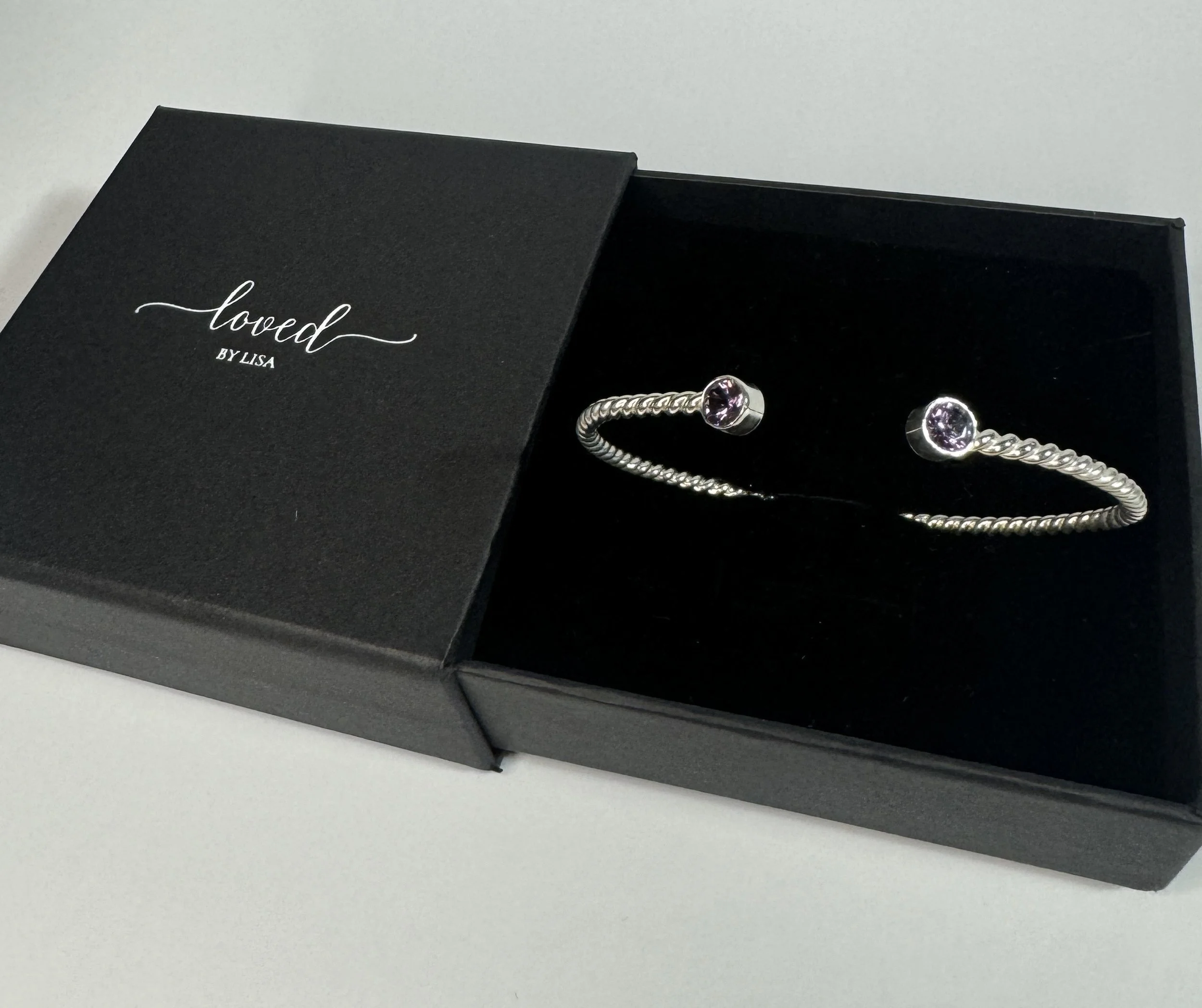 Sterling Silver Birthstone Bracelet