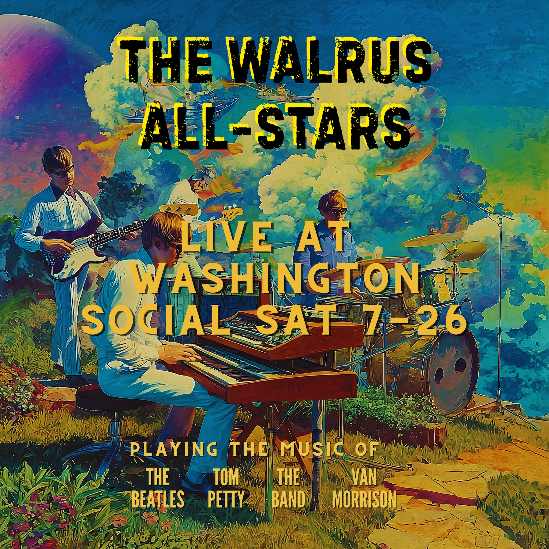 The Walrus All-Stars Classic Rock Tribute