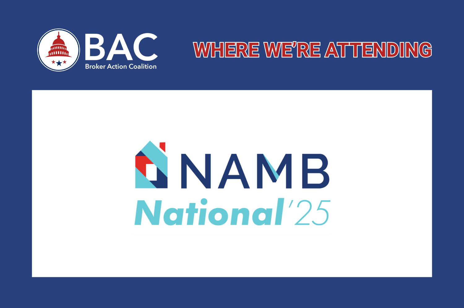 BAC Attending: NAMB National '25 | 📍Las Vegas, NV