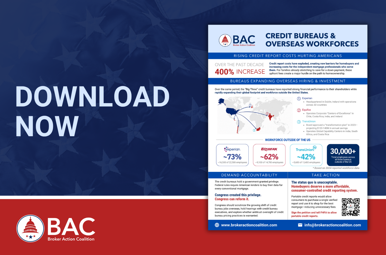 Credit Bureaus &amp; Overseas Workforces