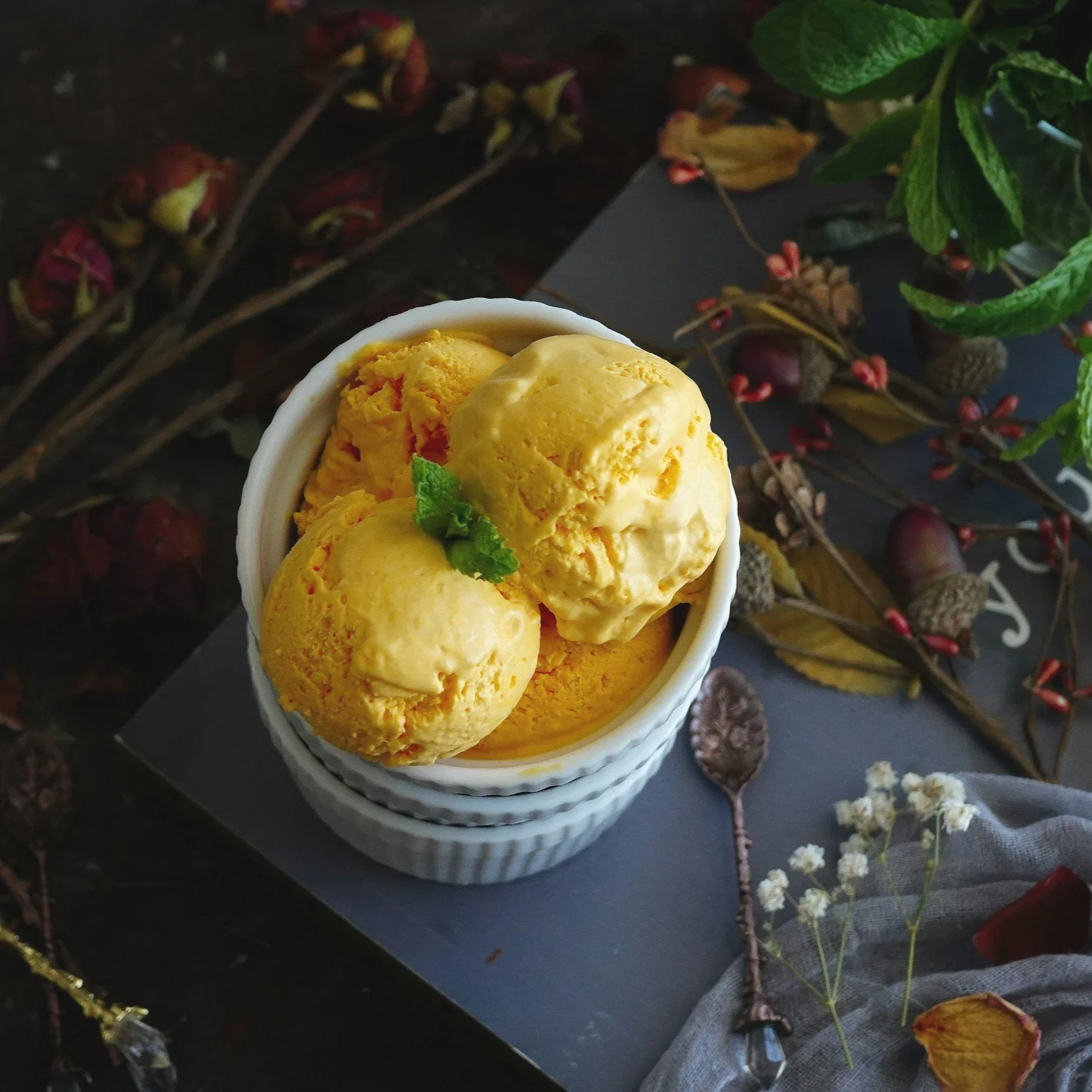 MANGO BANANA ICE CREAM